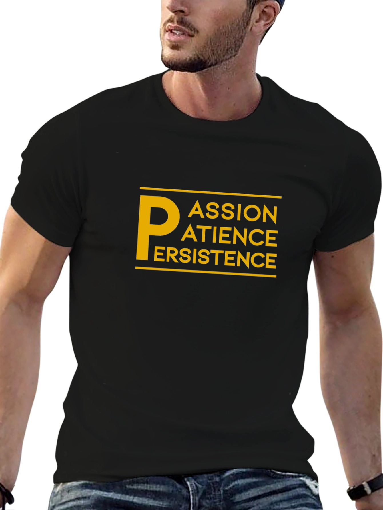Passion Patience Persistence Graphic Tee