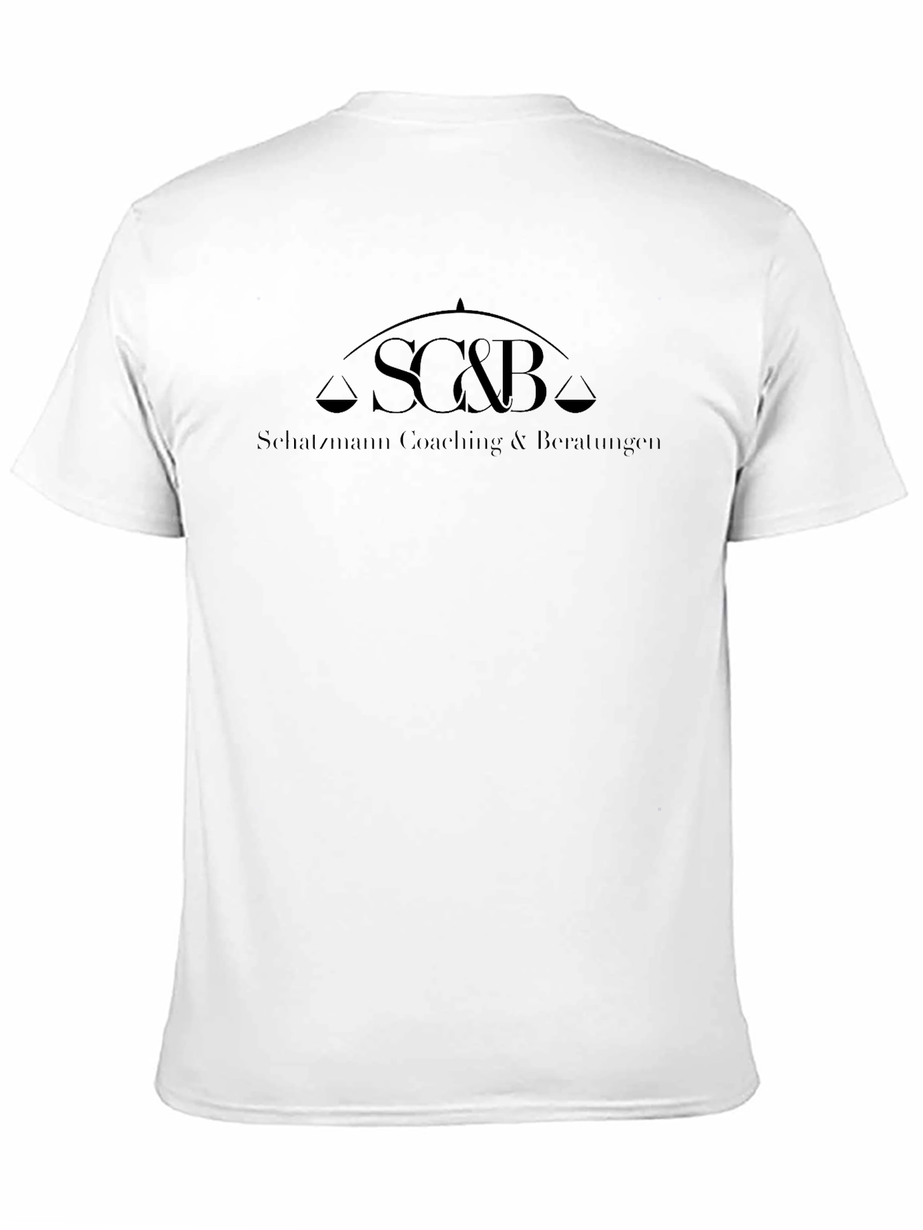 SC&B Black T-Shirt - Schatzmann Coaching & Beratungen