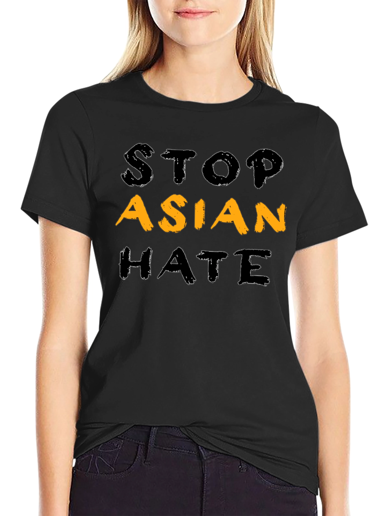 Stop Asian Hate Graphic T-Shirt