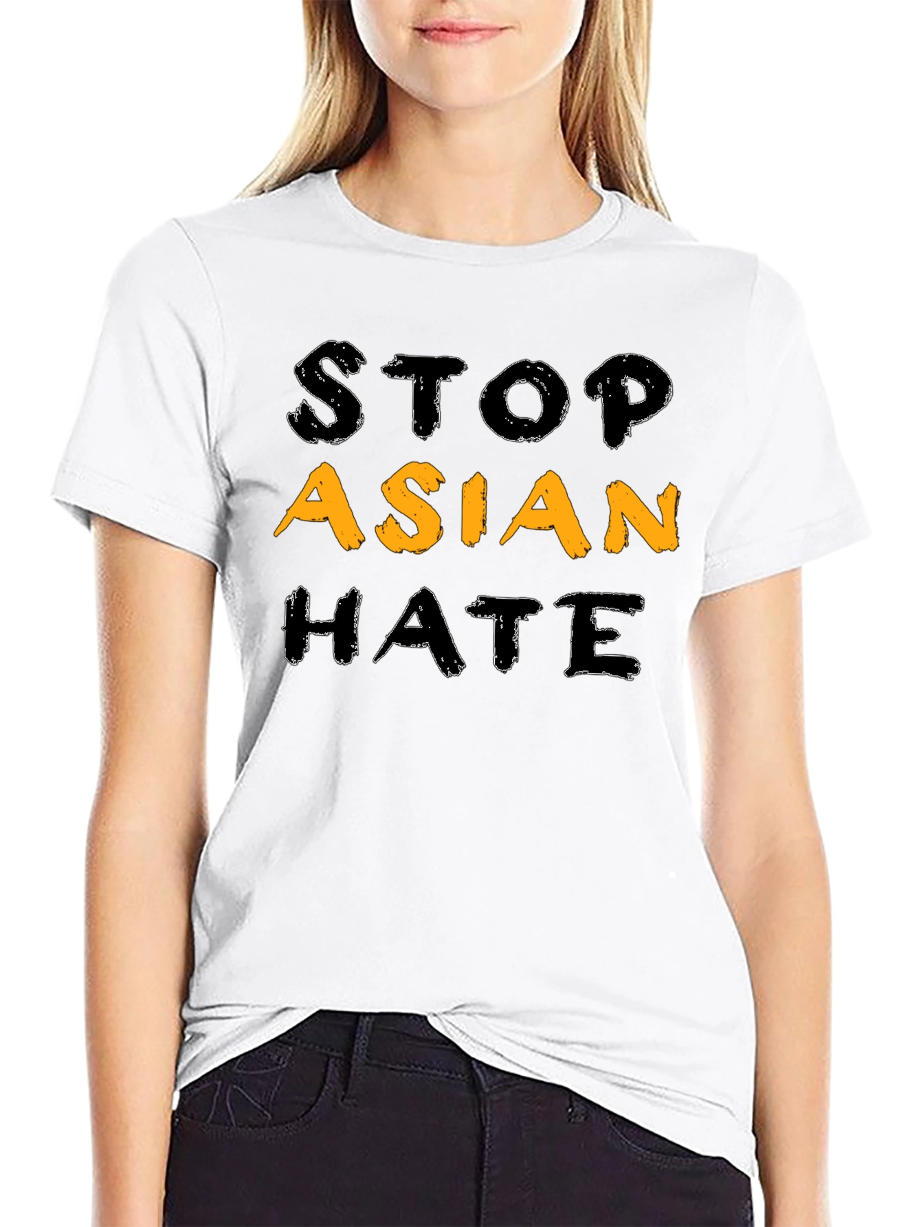 Stop Asian Hate Graphic T-Shirt