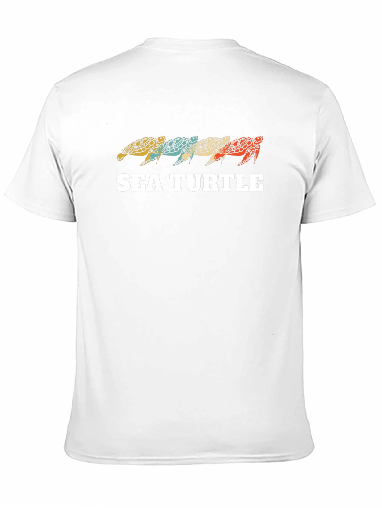 Retro Sea Turtle Graphic T-Shirt