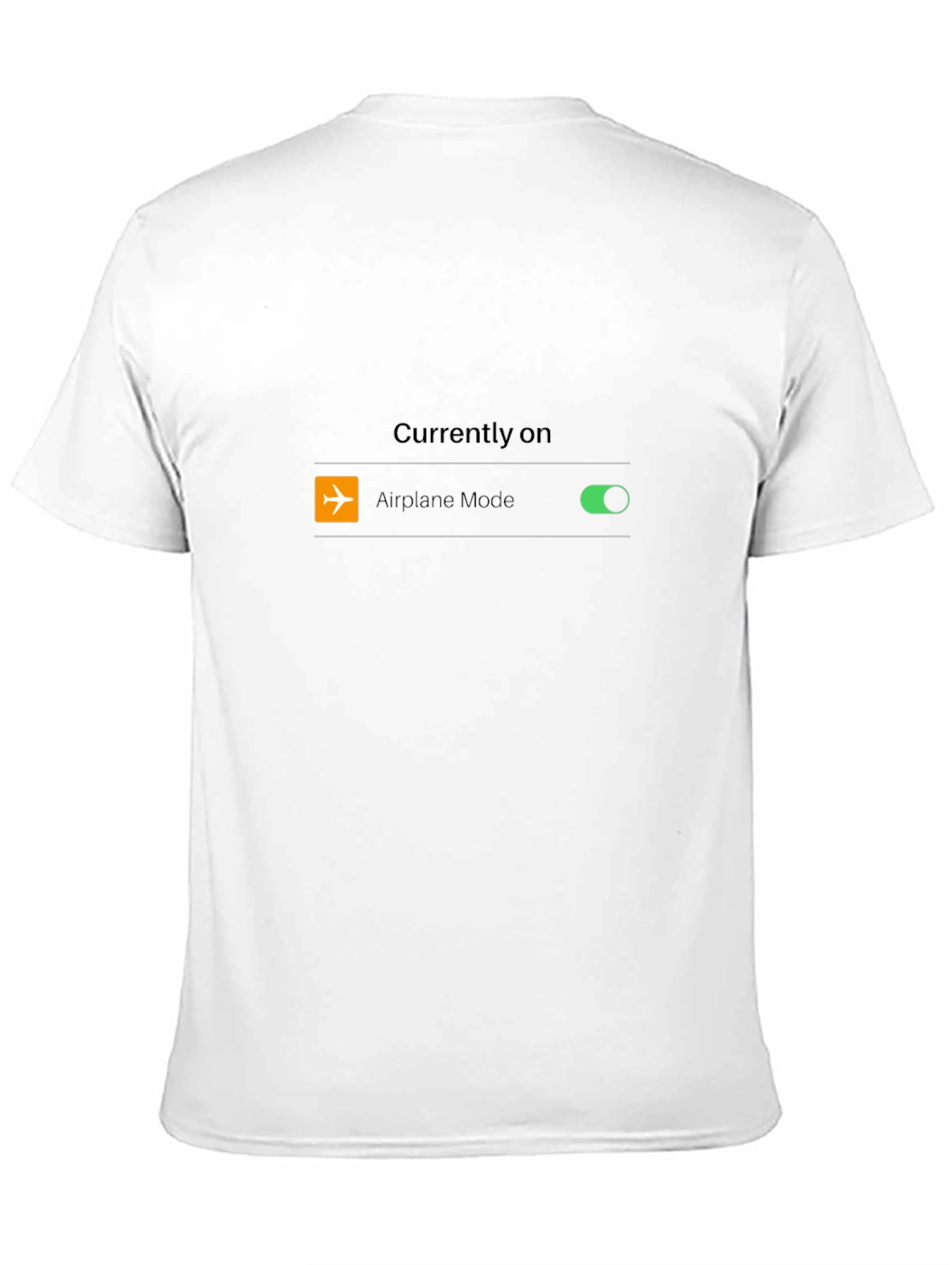 Airplane Mode On T-Shirt - Novelty Graphic Tee