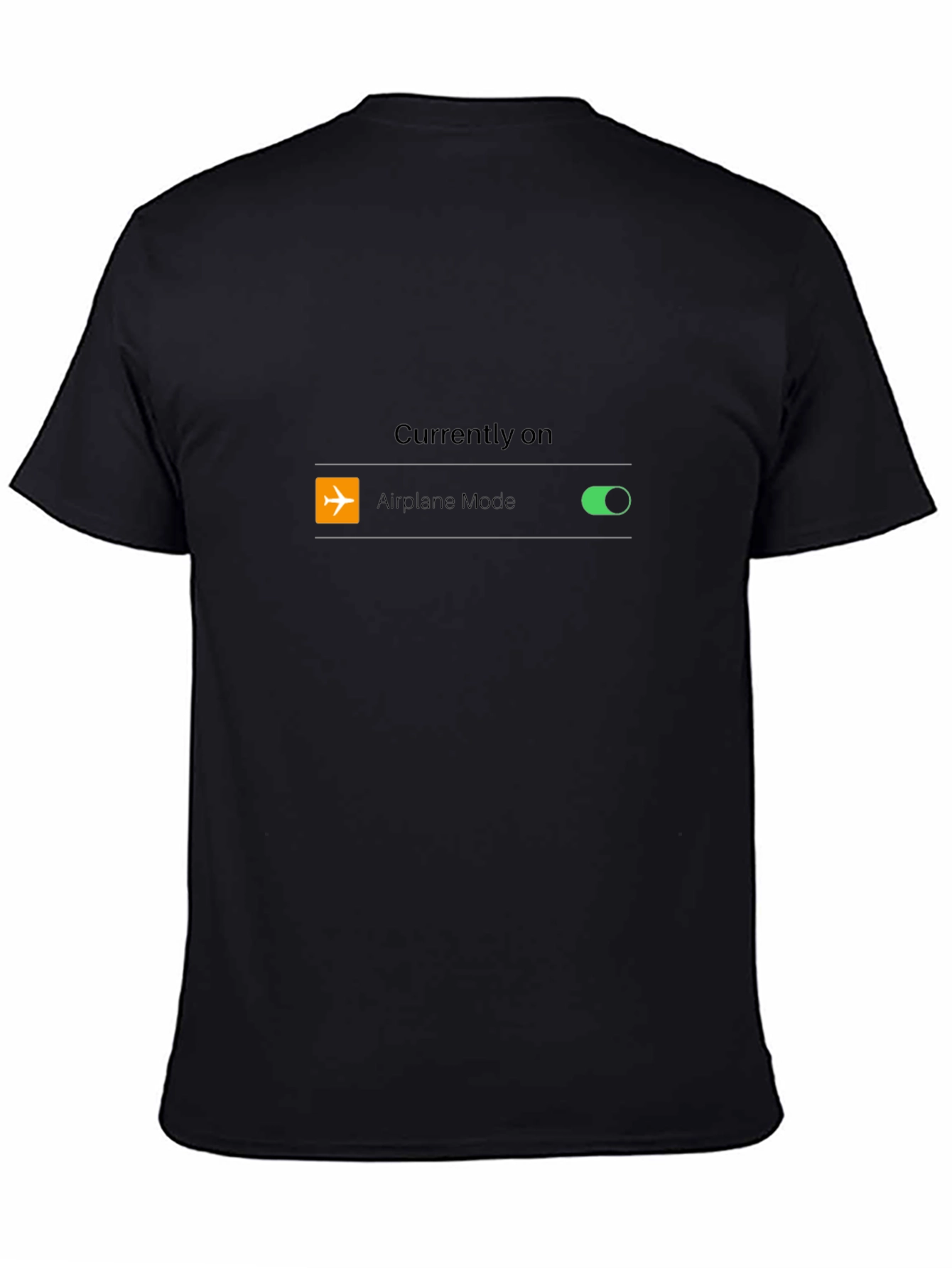 Airplane Mode On T-Shirt - Novelty Graphic Tee