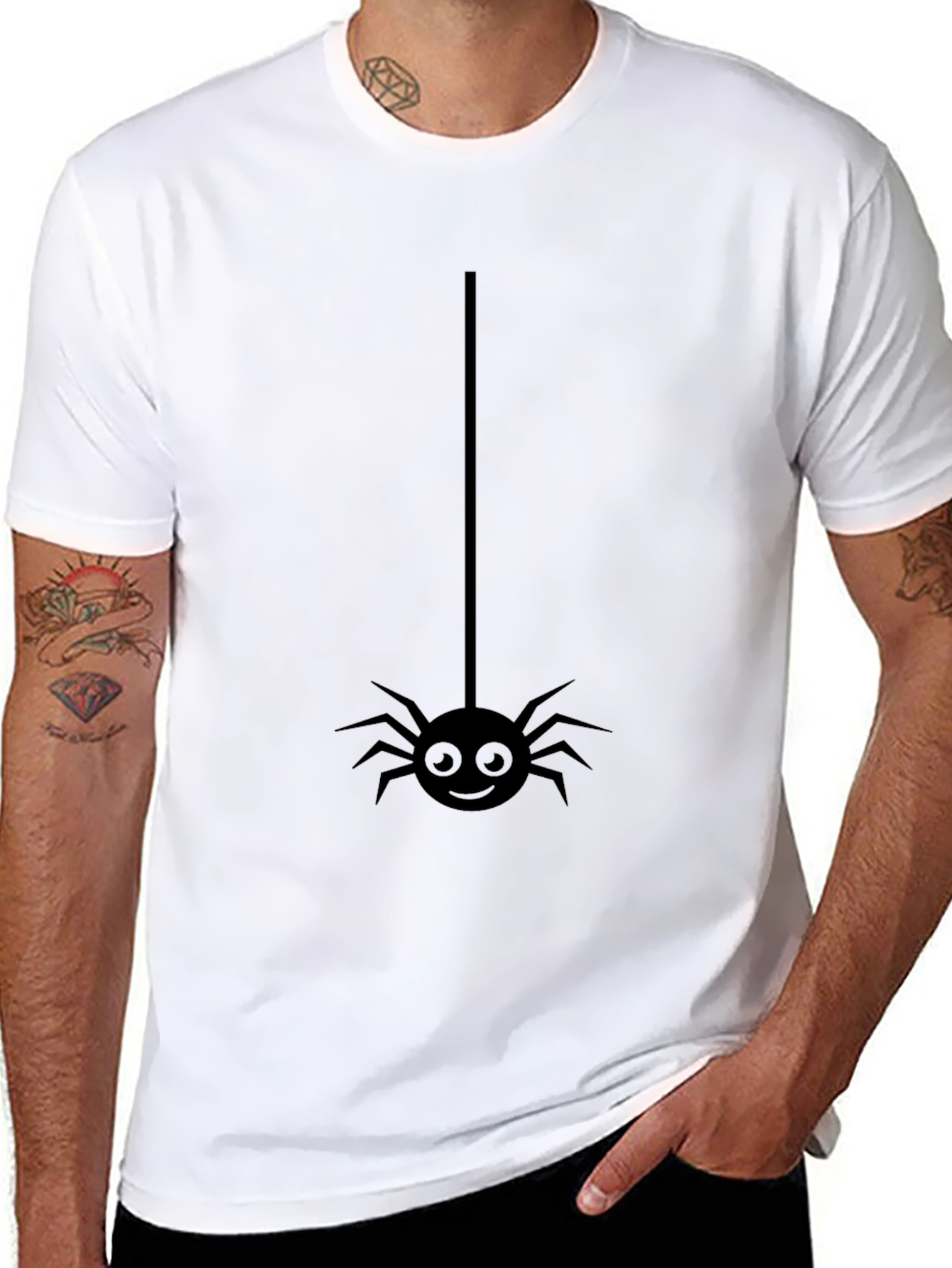 Halloween Spider Tee - Spooky Fun!