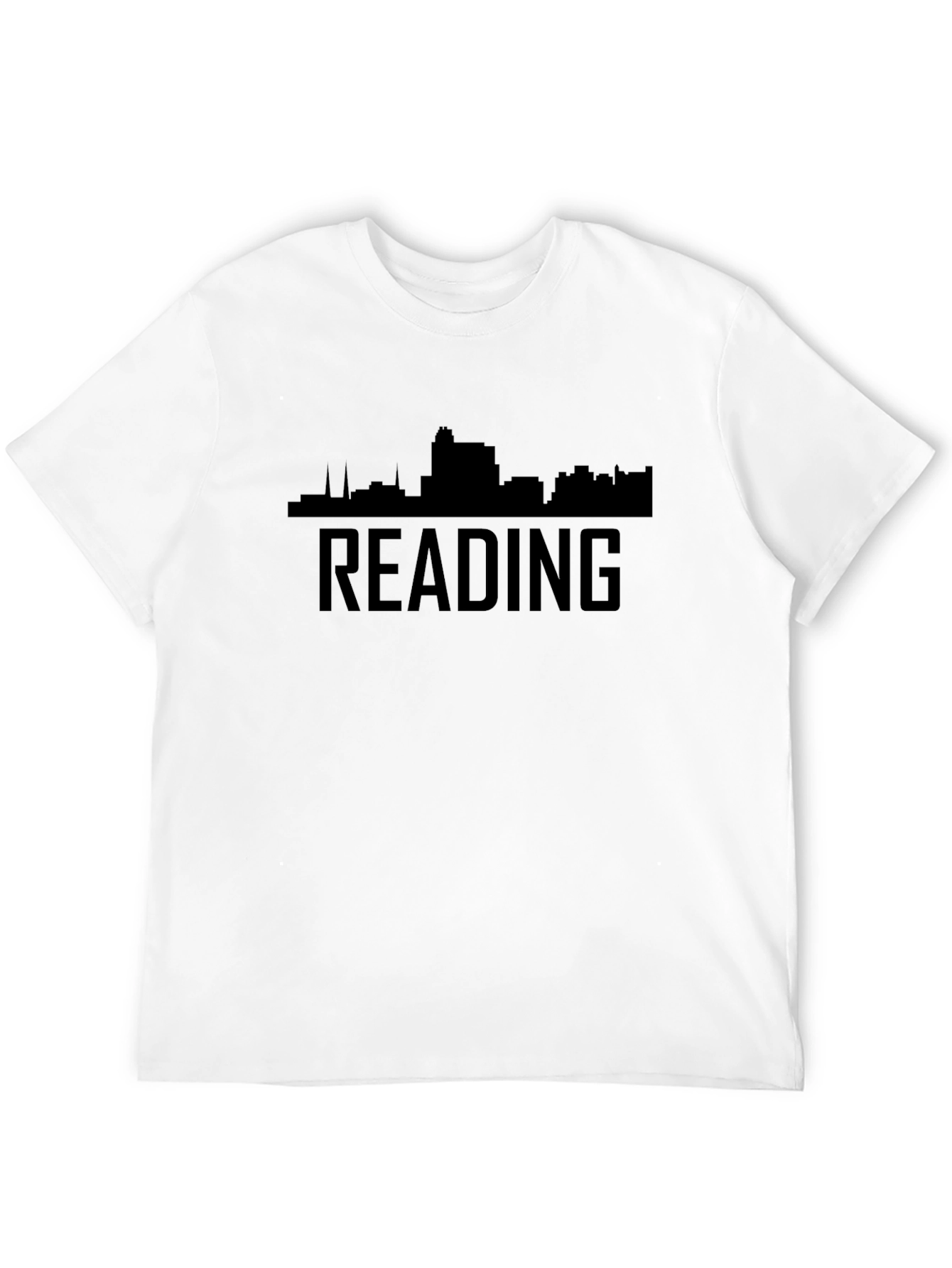 Reading Skyline Graphic Tee - Black