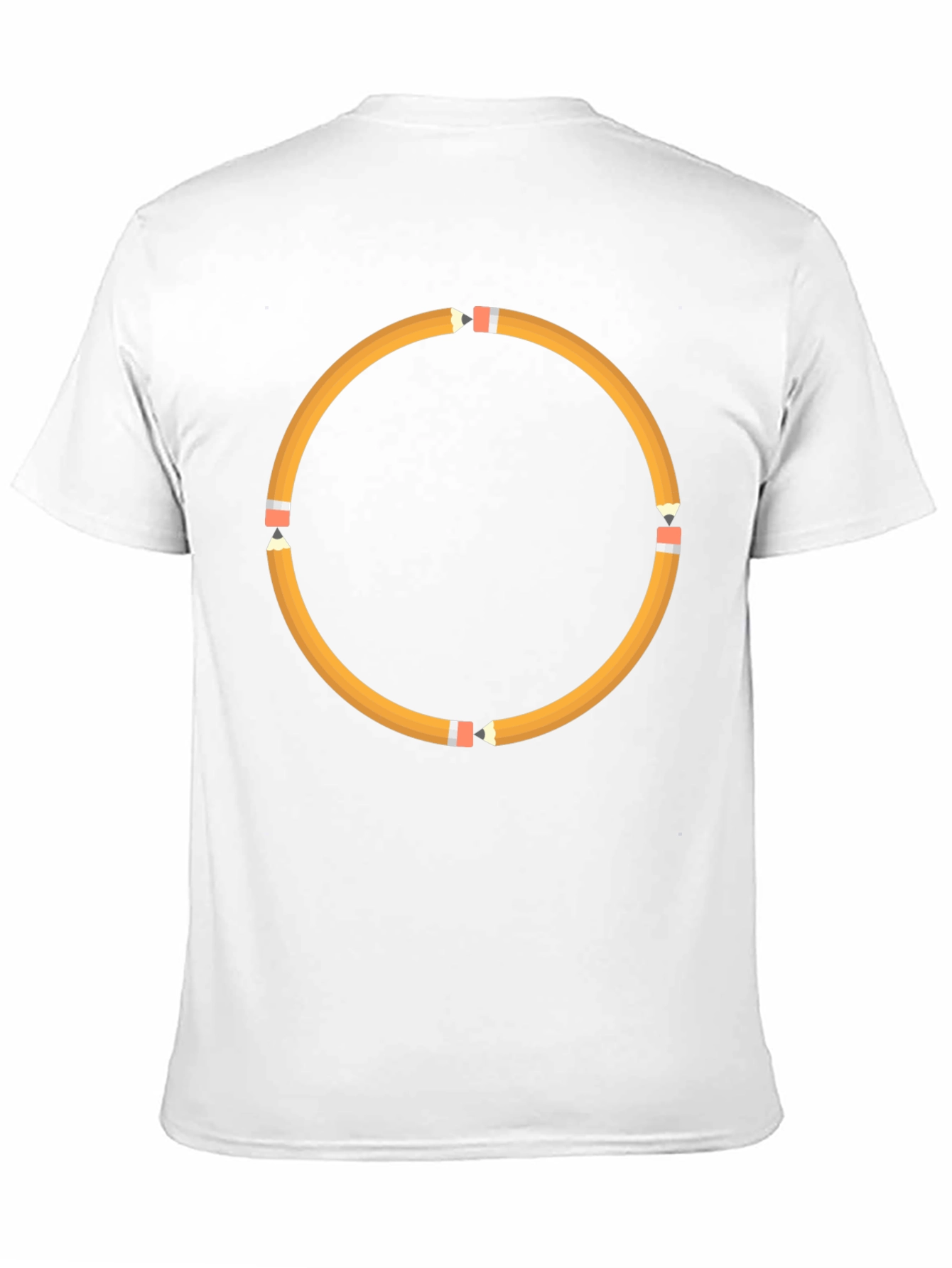 Pencil Circle Black T-Shirt