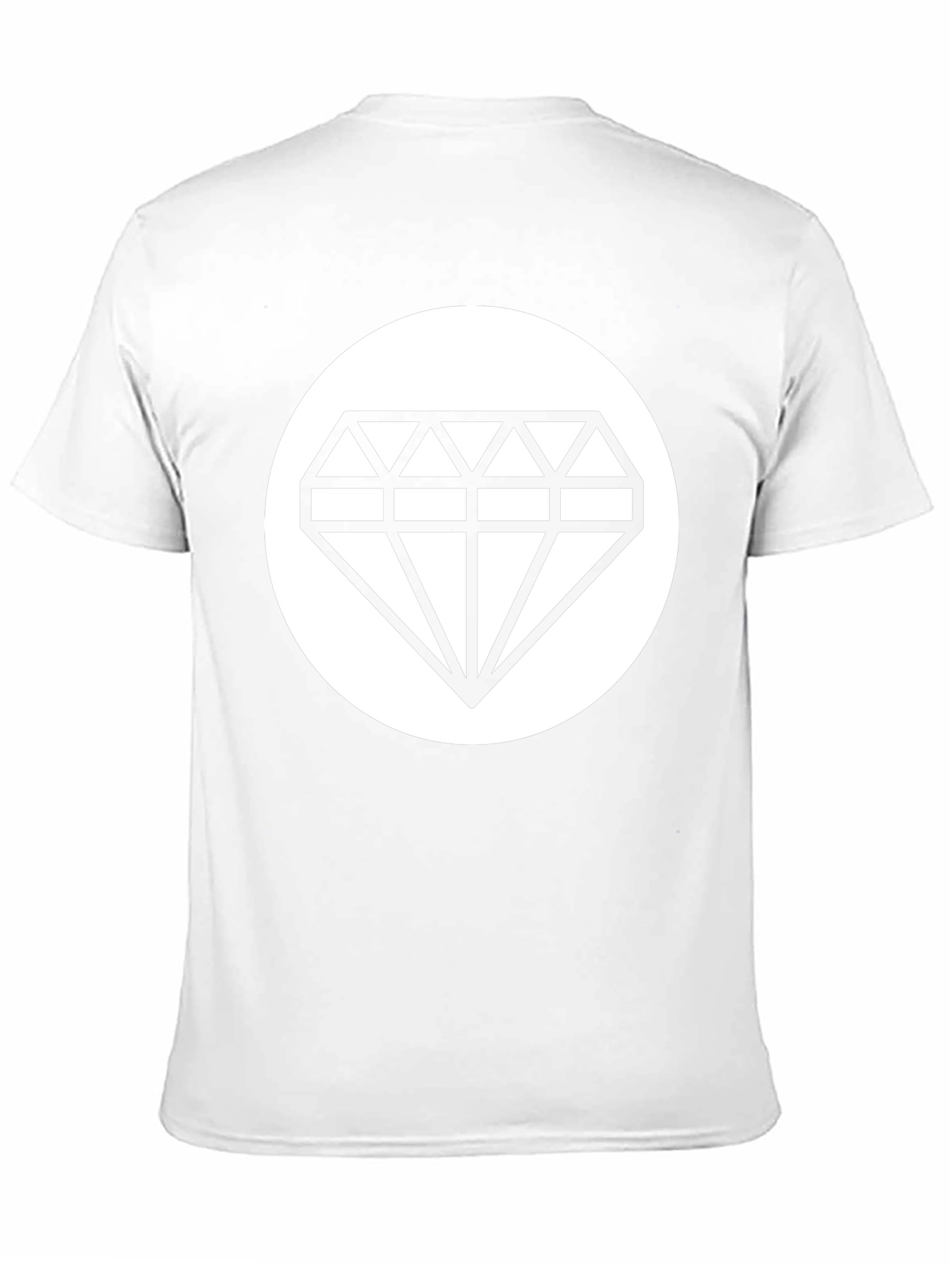 Diamond Graphic Black T-Shirt - Stylish Casual Wear