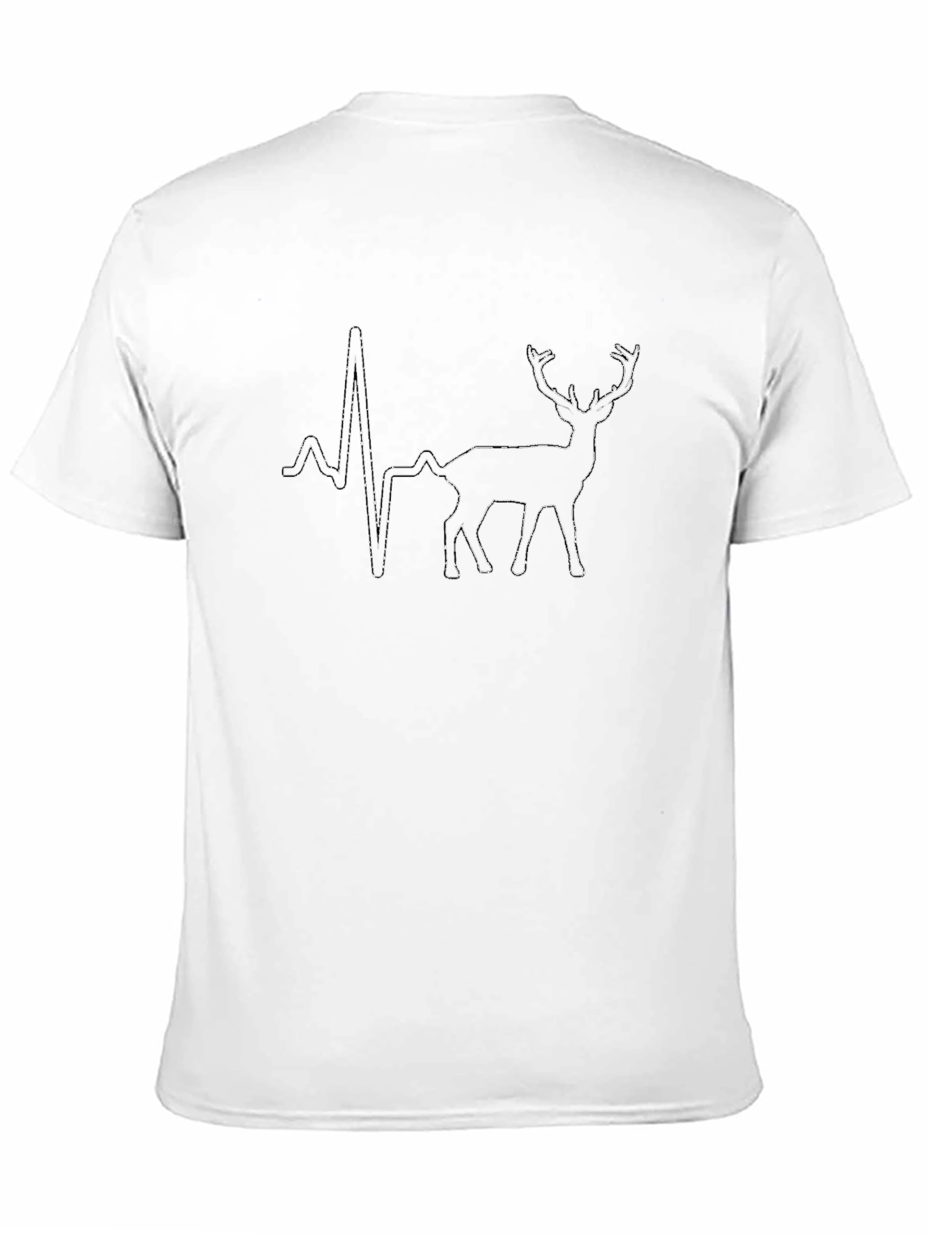 Deer Heartbeat Graphic Tee