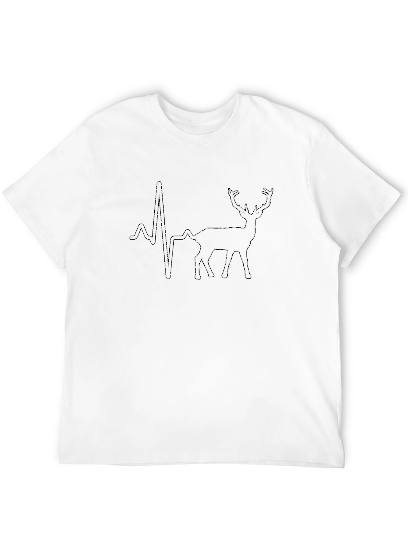 Deer Heartbeat Graphic Tee