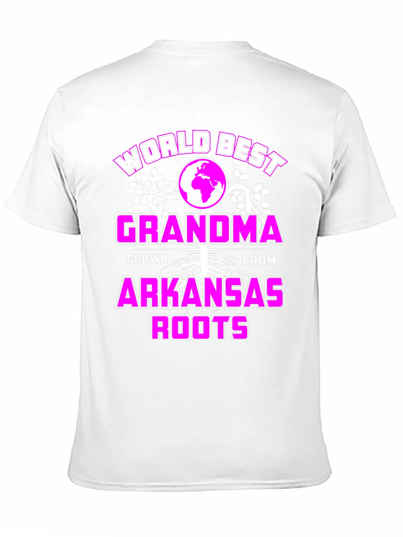 Worlds Best Grandma T-Shirt - Arkansas Roots
