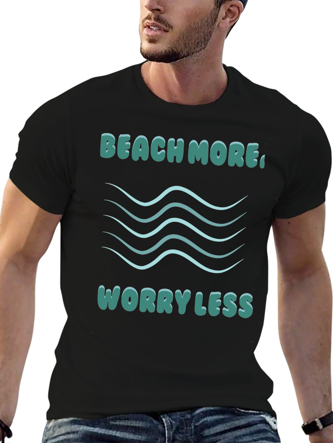 Beach More Worry Less T-Shirt