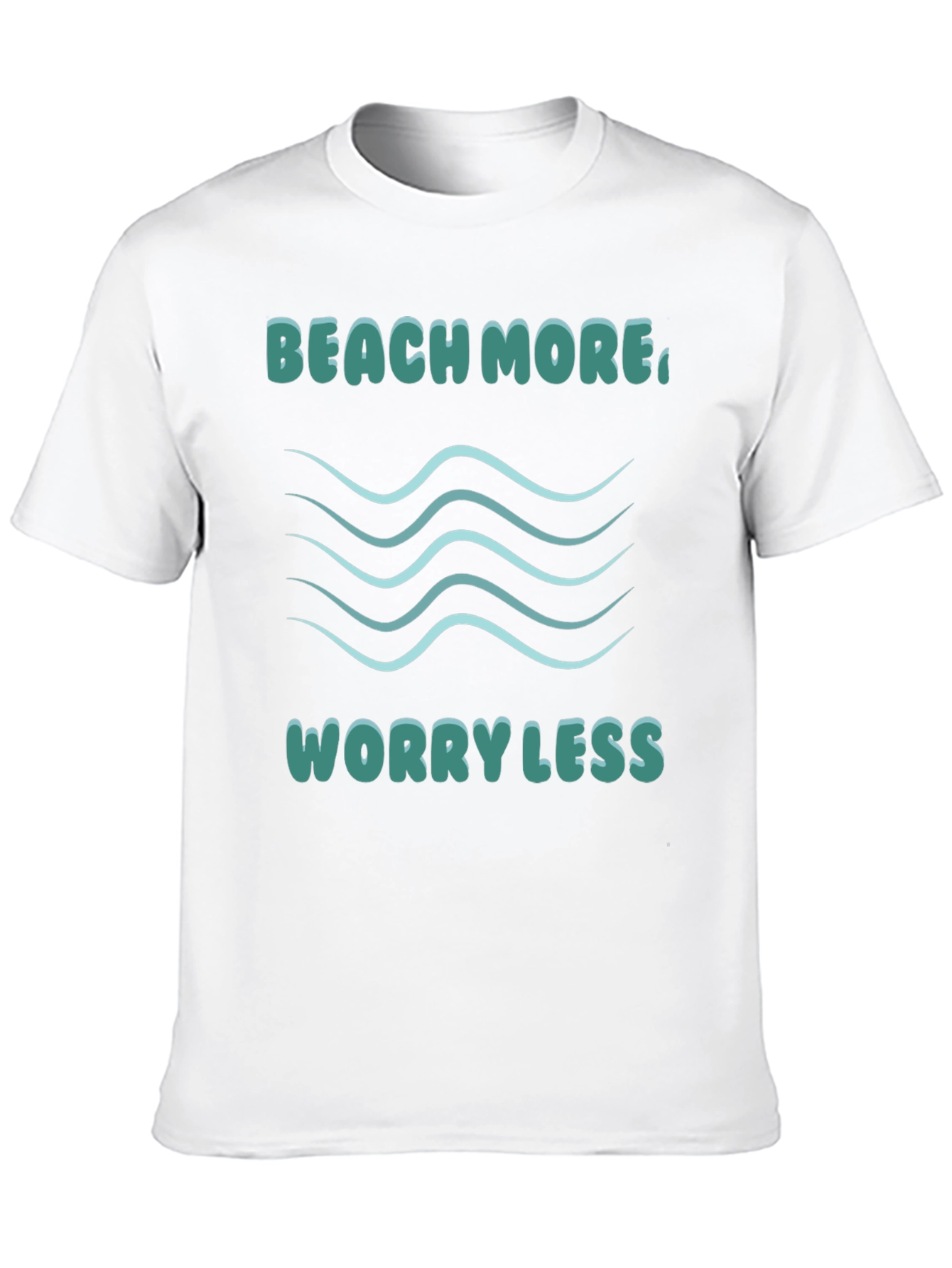 Beach More Worry Less T-Shirt
