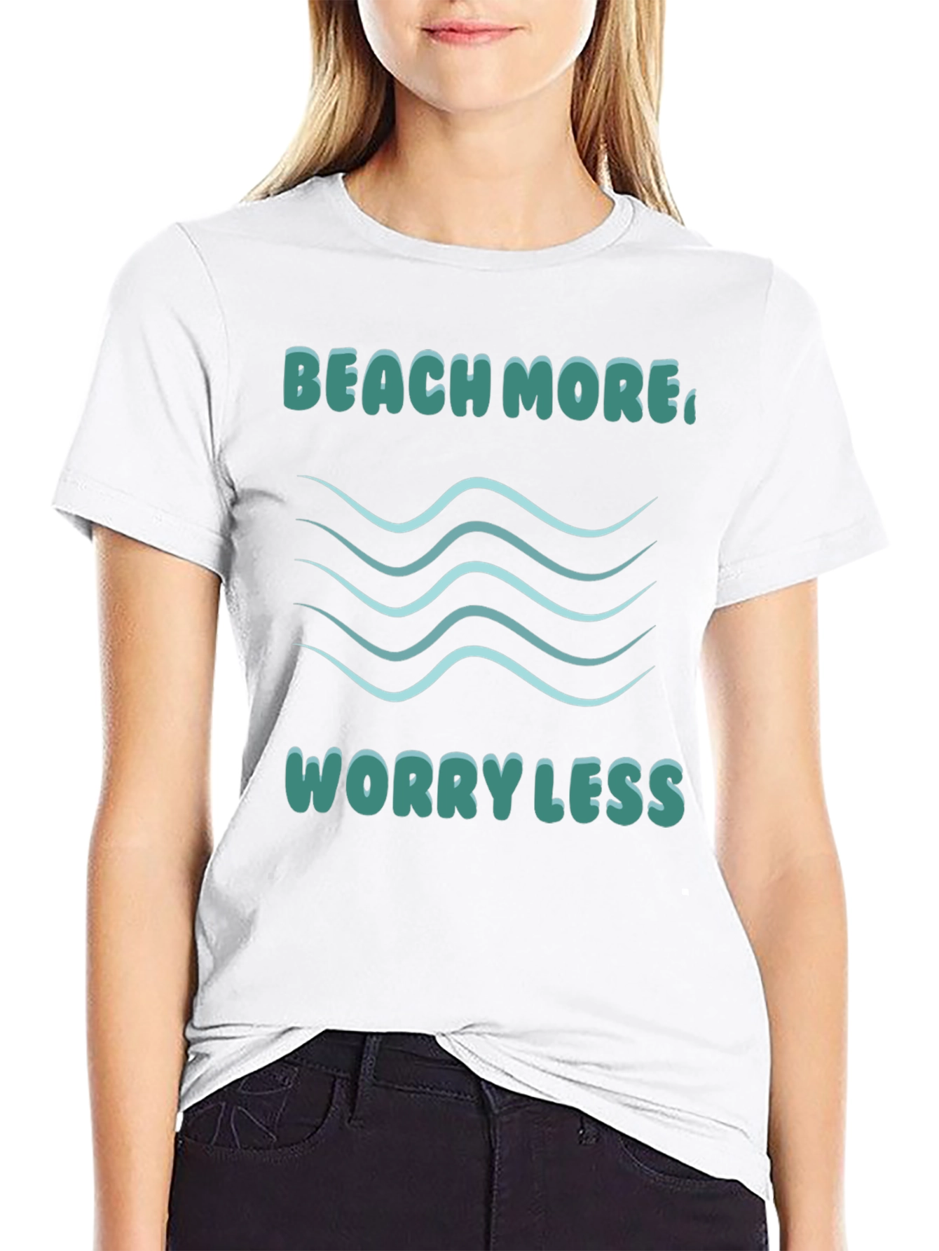 Beach More Worry Less T-Shirt