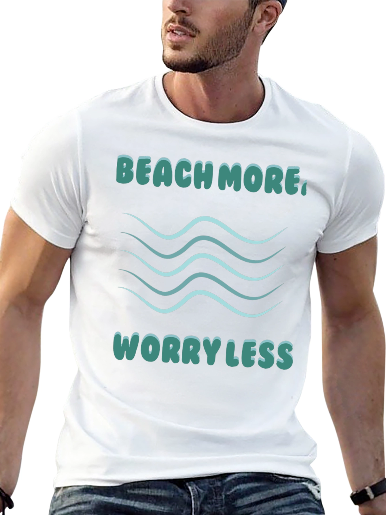 Beach More Worry Less T-Shirt