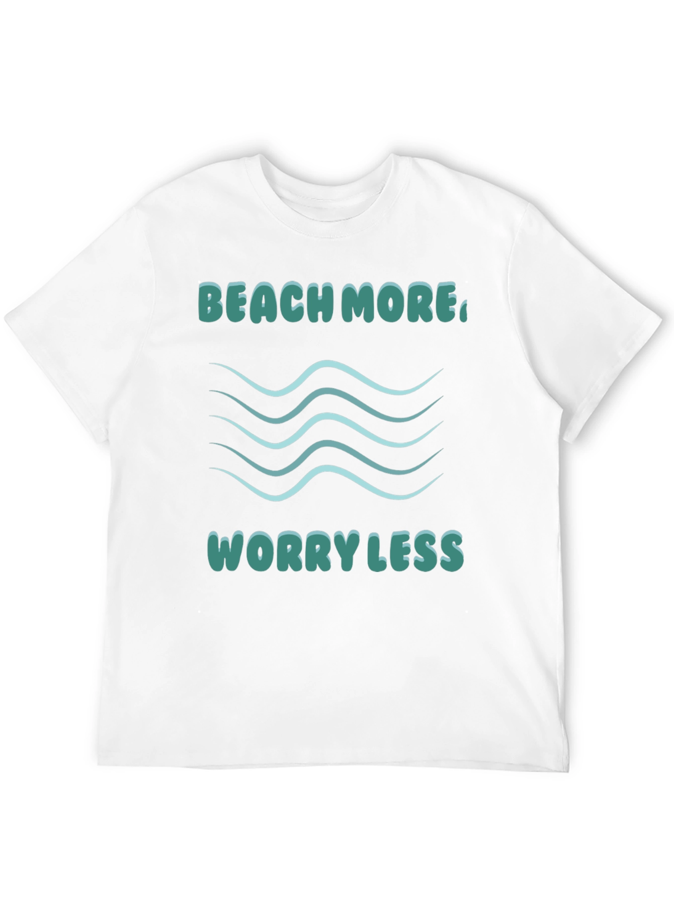 Beach More Worry Less T-Shirt