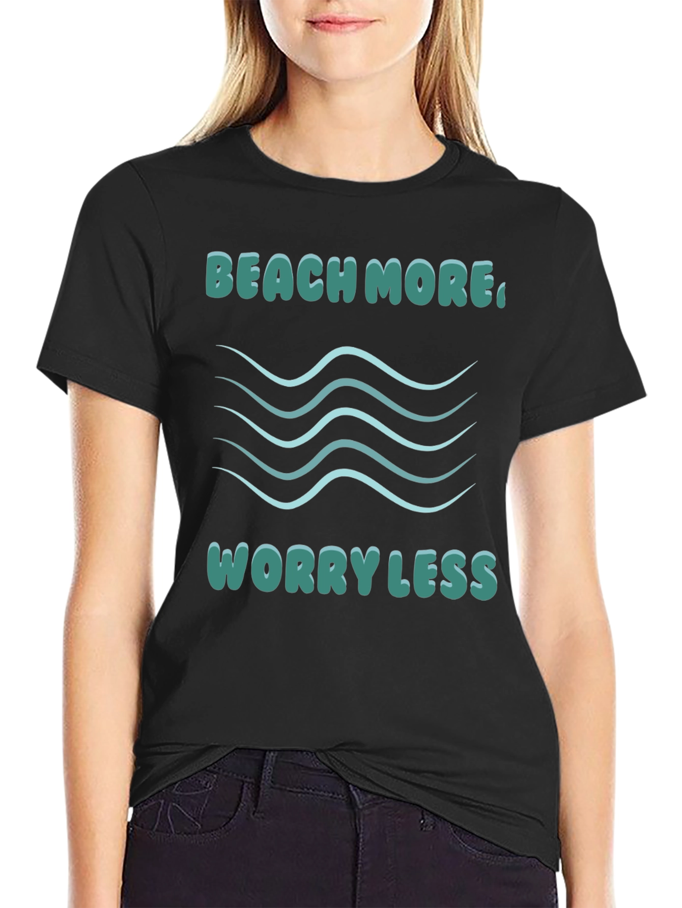 Beach More Worry Less T-Shirt