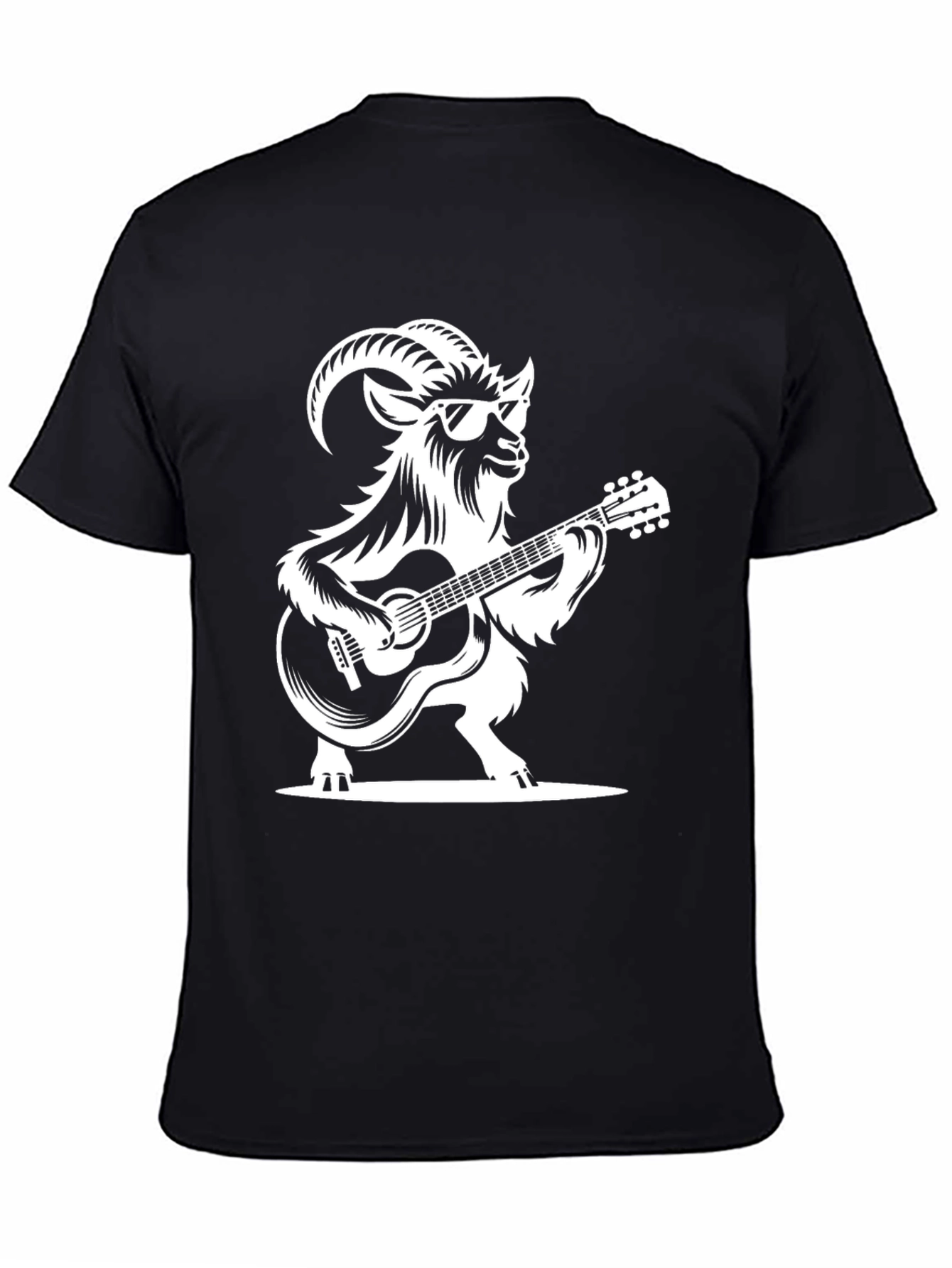 Goat Guitarist Black T-Shirt