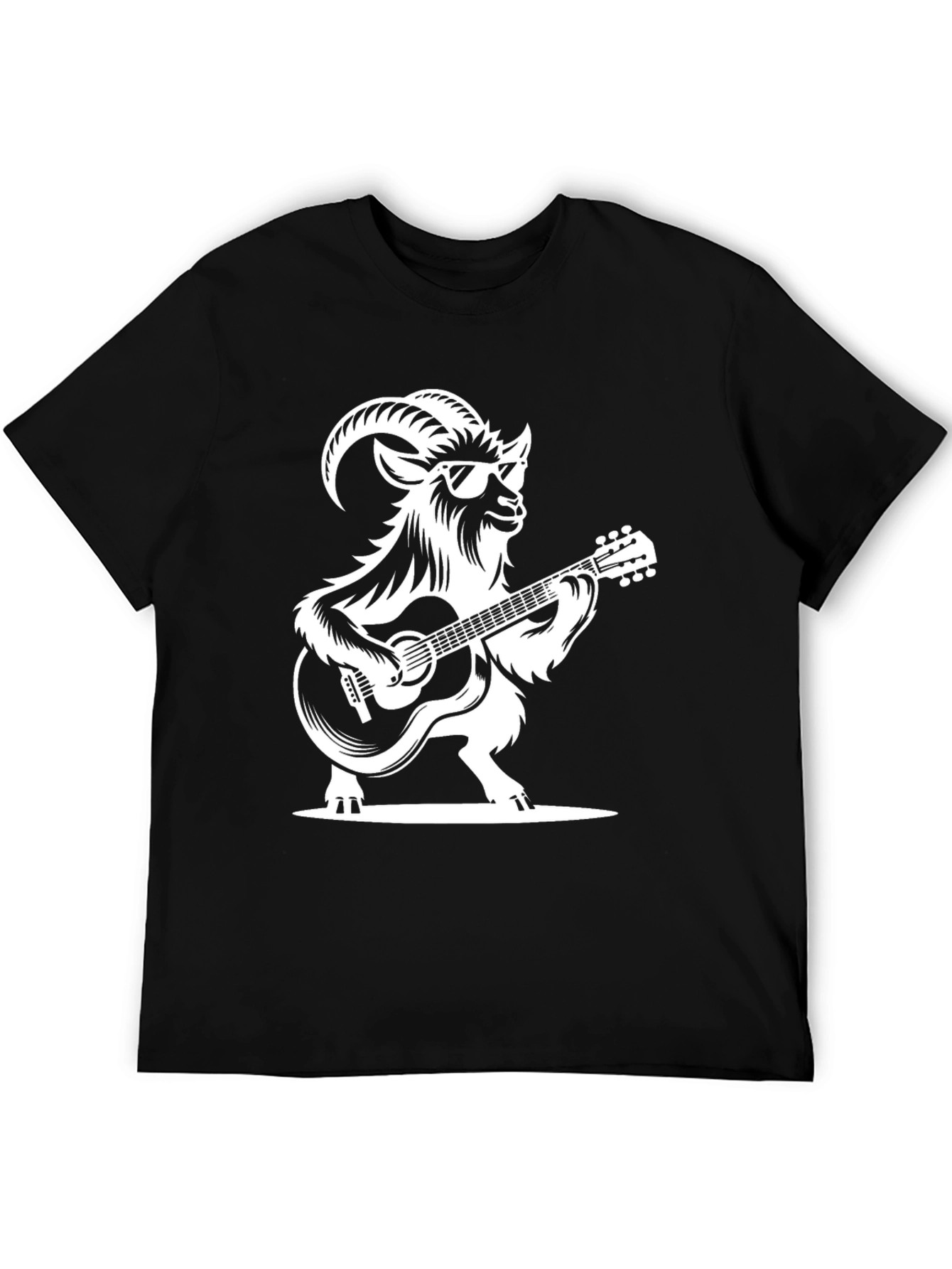 Goat Guitarist Black T-Shirt