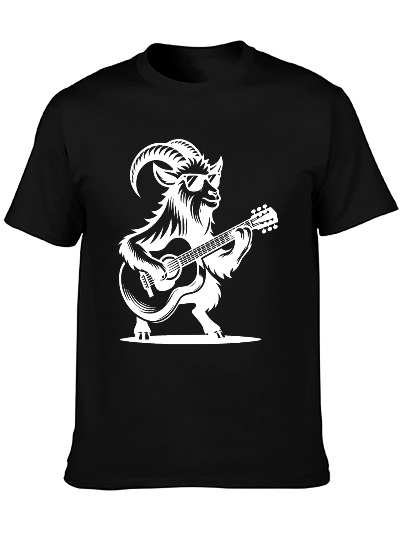 Goat Guitarist Black T-Shirt