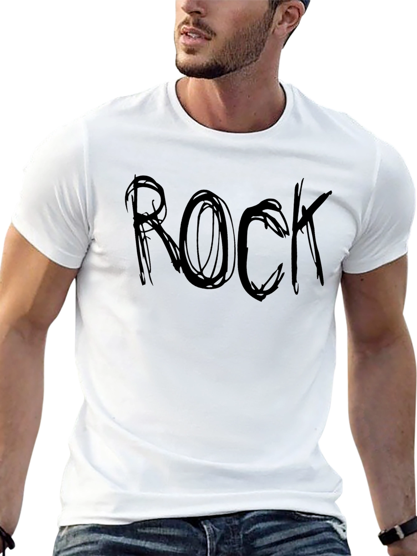 Rock Music T-Shirt - Black Graphic Tee