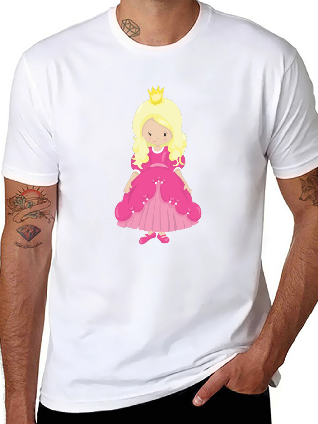 Princess Cartoon Graphic Tee