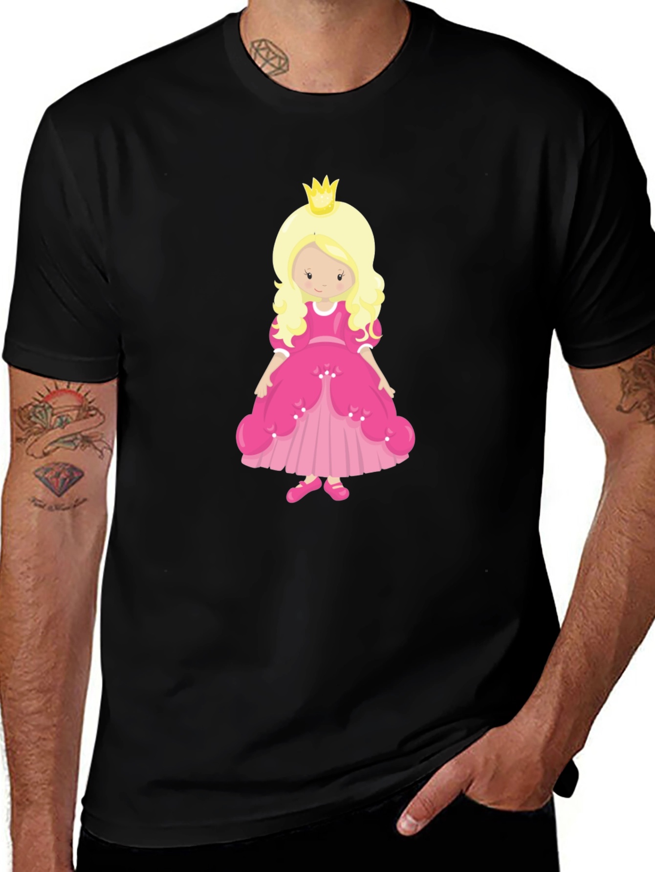 Princess Cartoon Graphic Tee