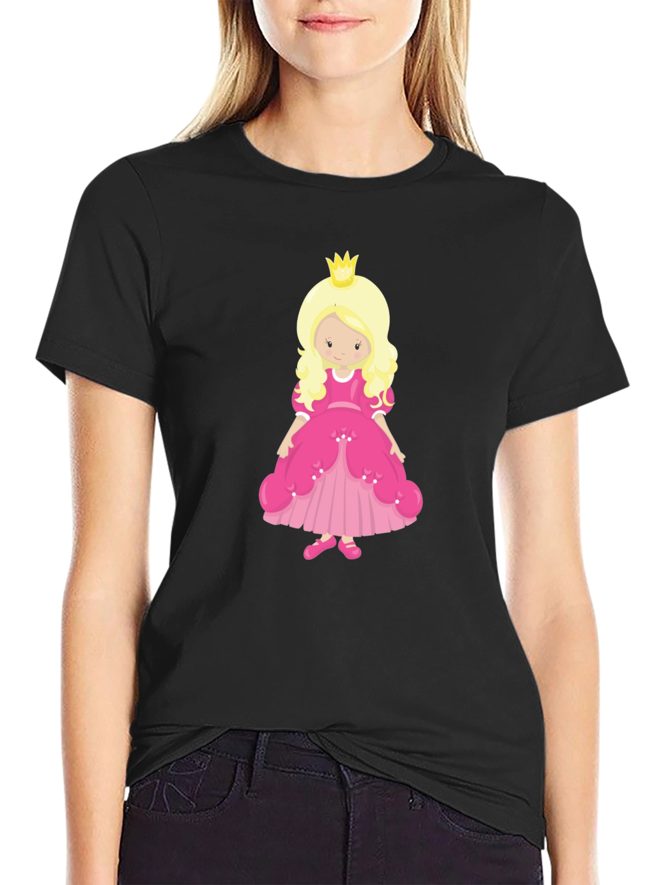 Princess Cartoon Graphic Tee