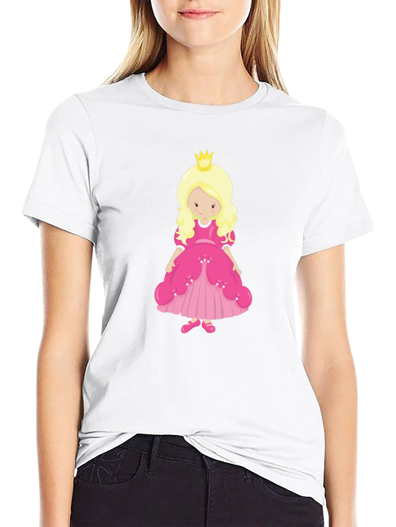 Princess Cartoon Graphic Tee