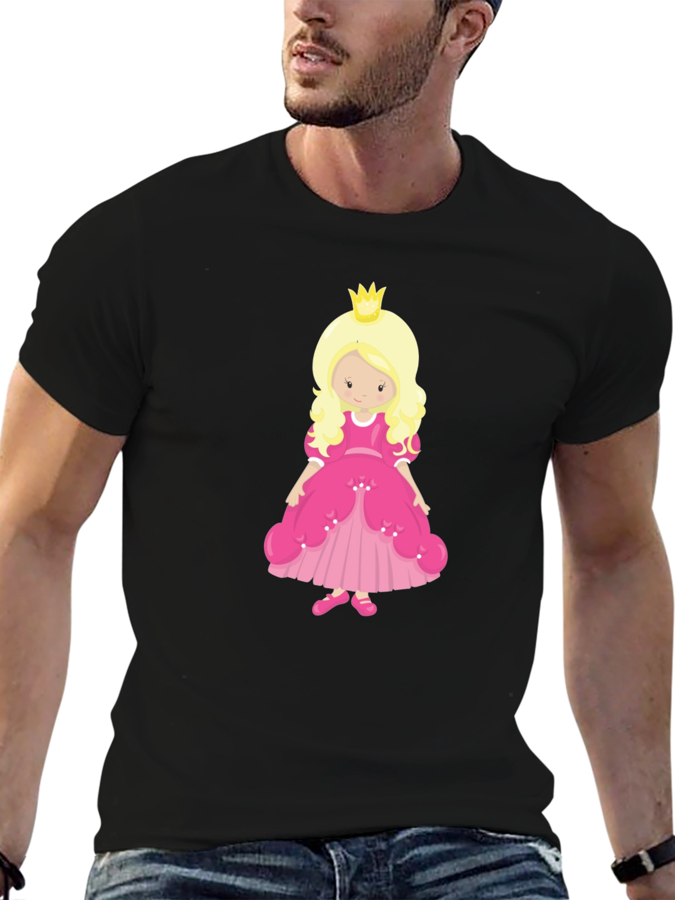 Princess Cartoon Graphic Tee