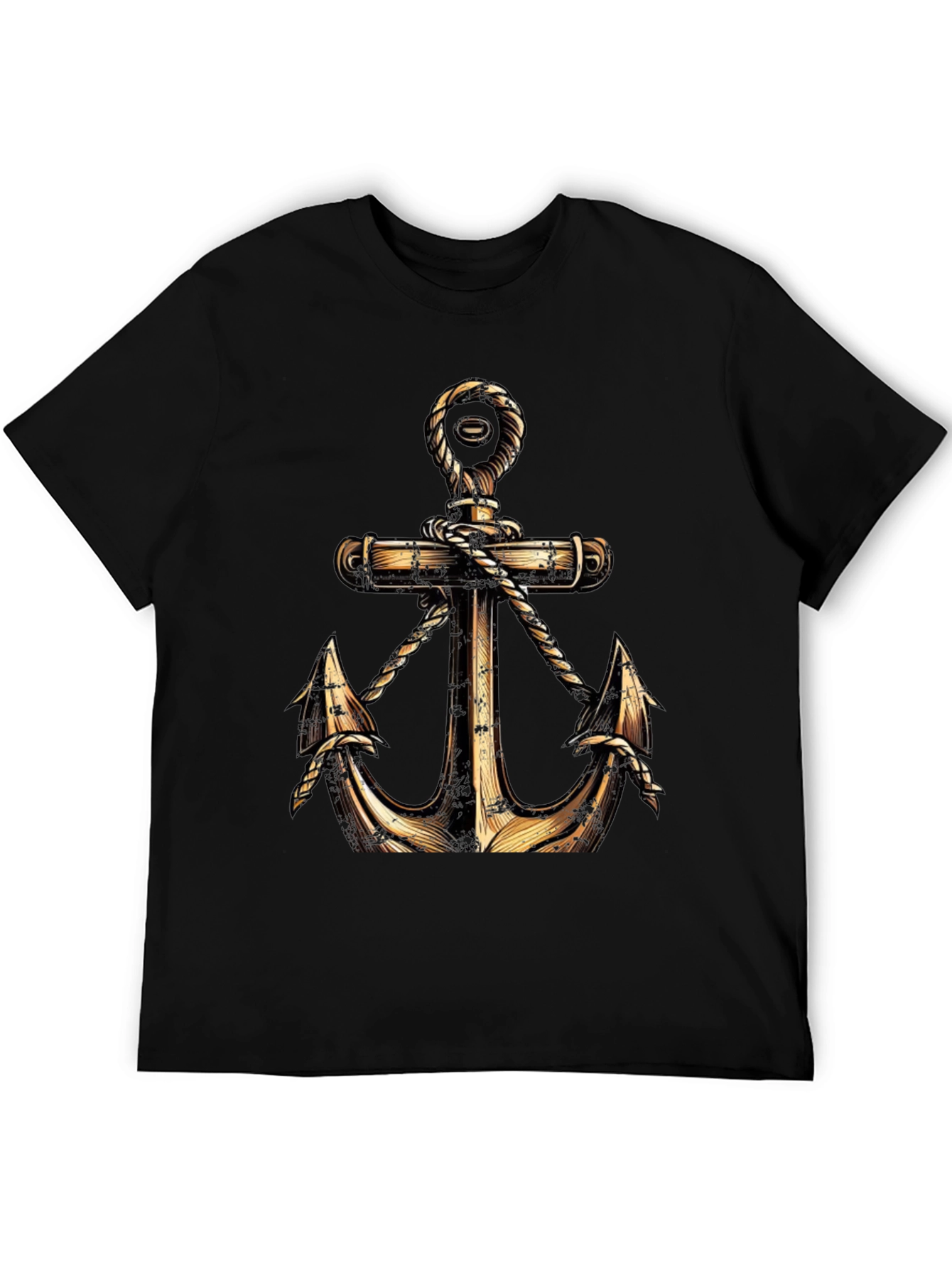 Anchor Graphic T-Shirt - Nautical Style