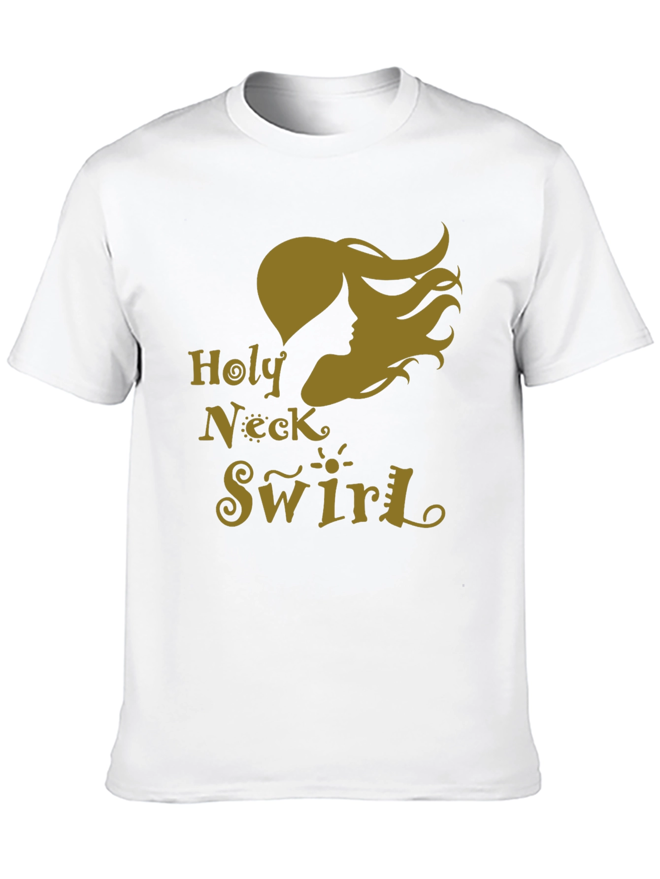 Holy Neck Swirl Graphic T-Shirt