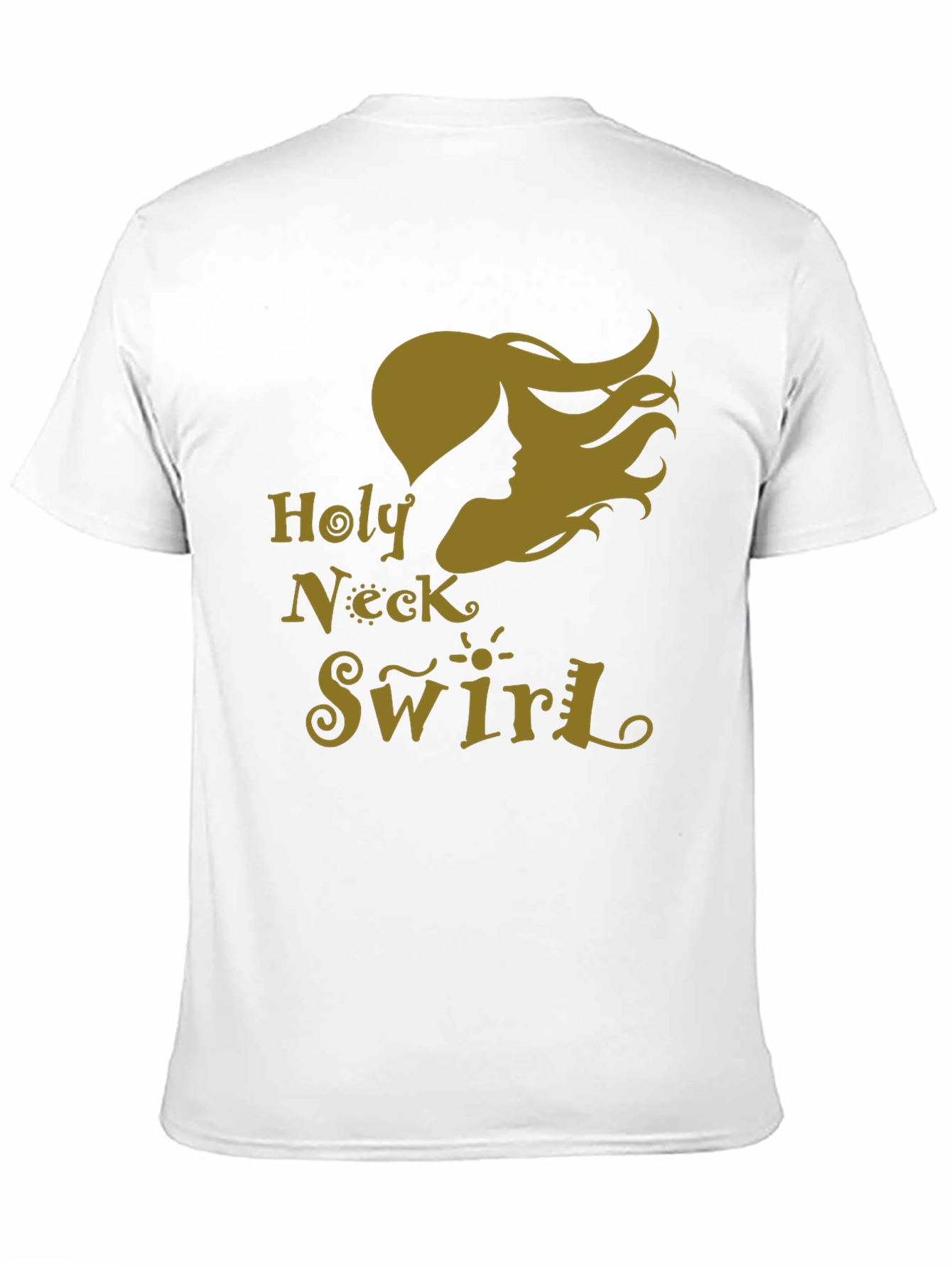 Holy Neck Swirl Graphic T-Shirt