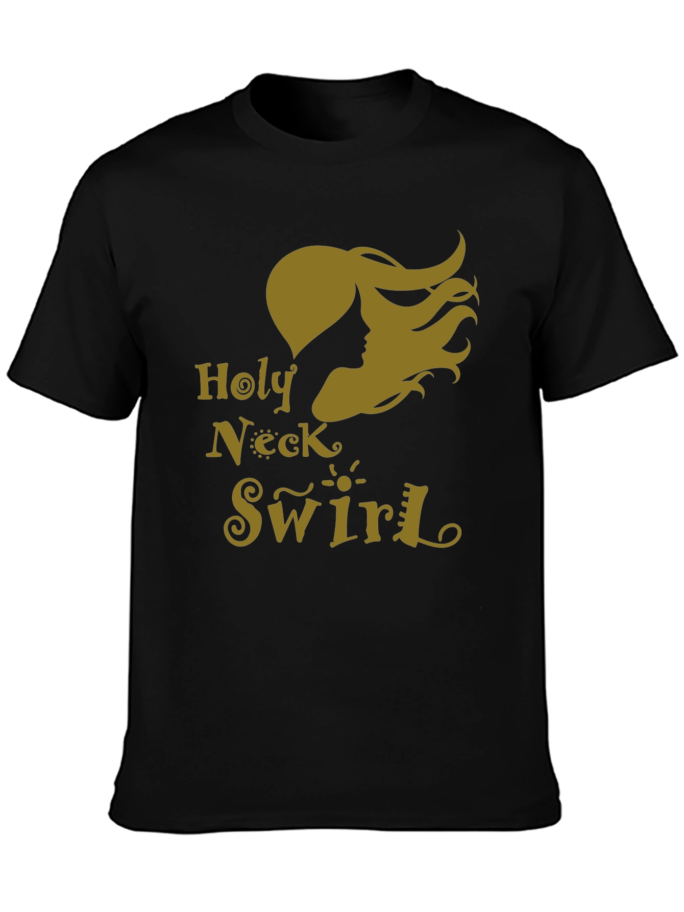 Holy Neck Swirl Graphic T-Shirt