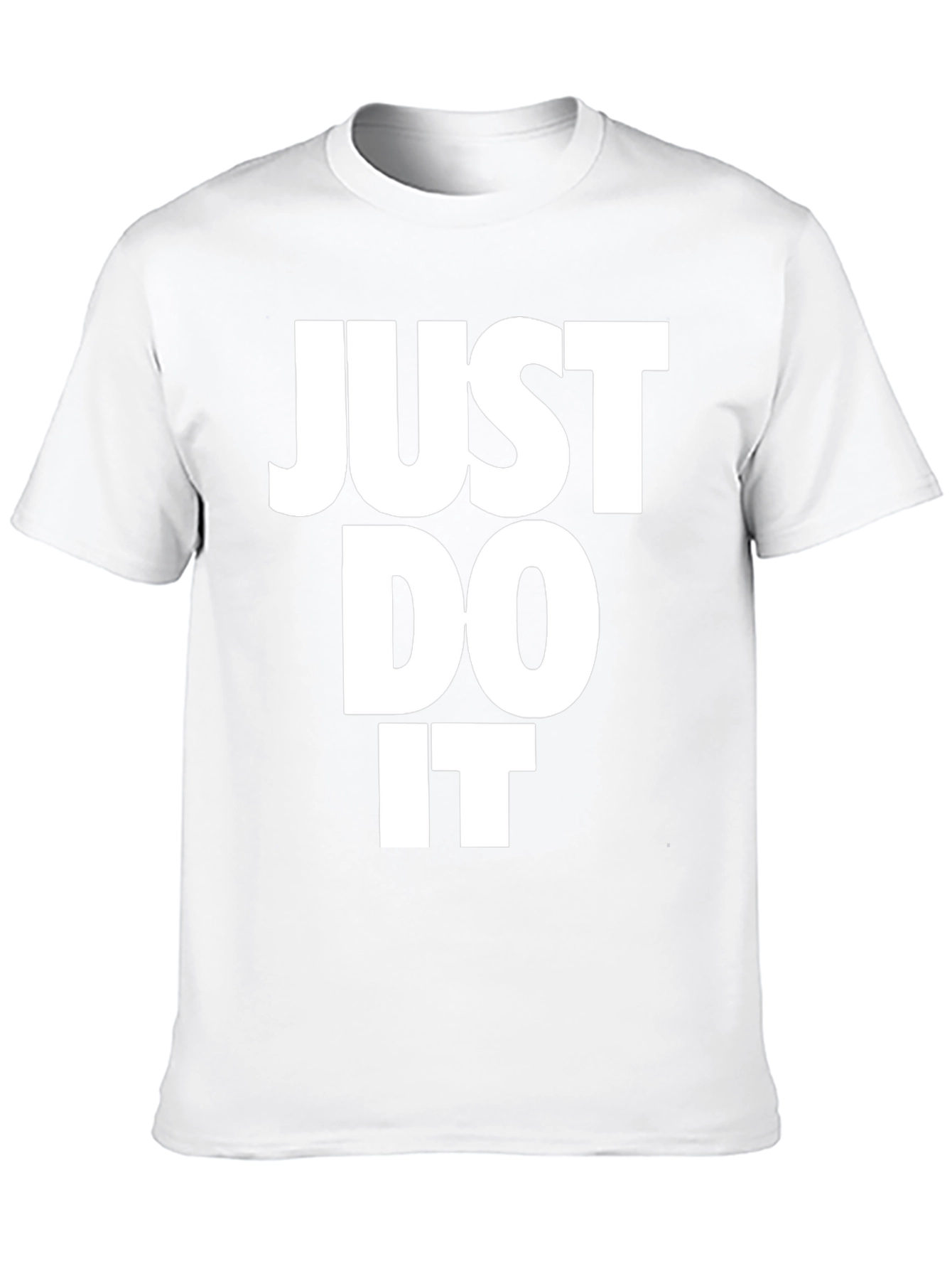 Just Do It Black Tee