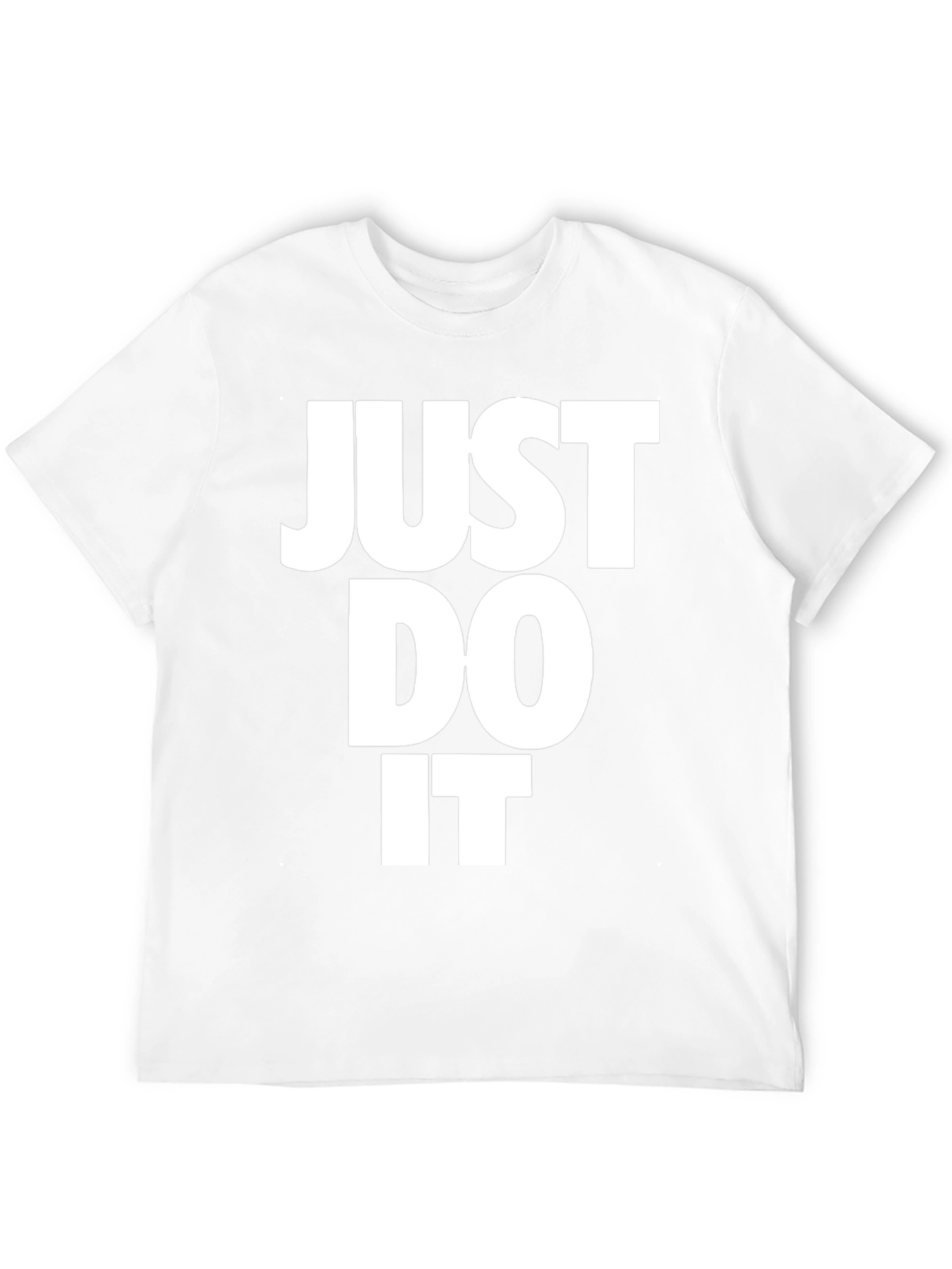 Just Do It Black Tee