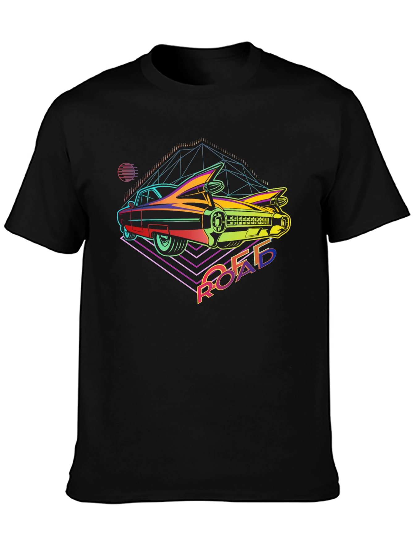 Retro Car T-Shirt - 80s Inspired Graphic Tee