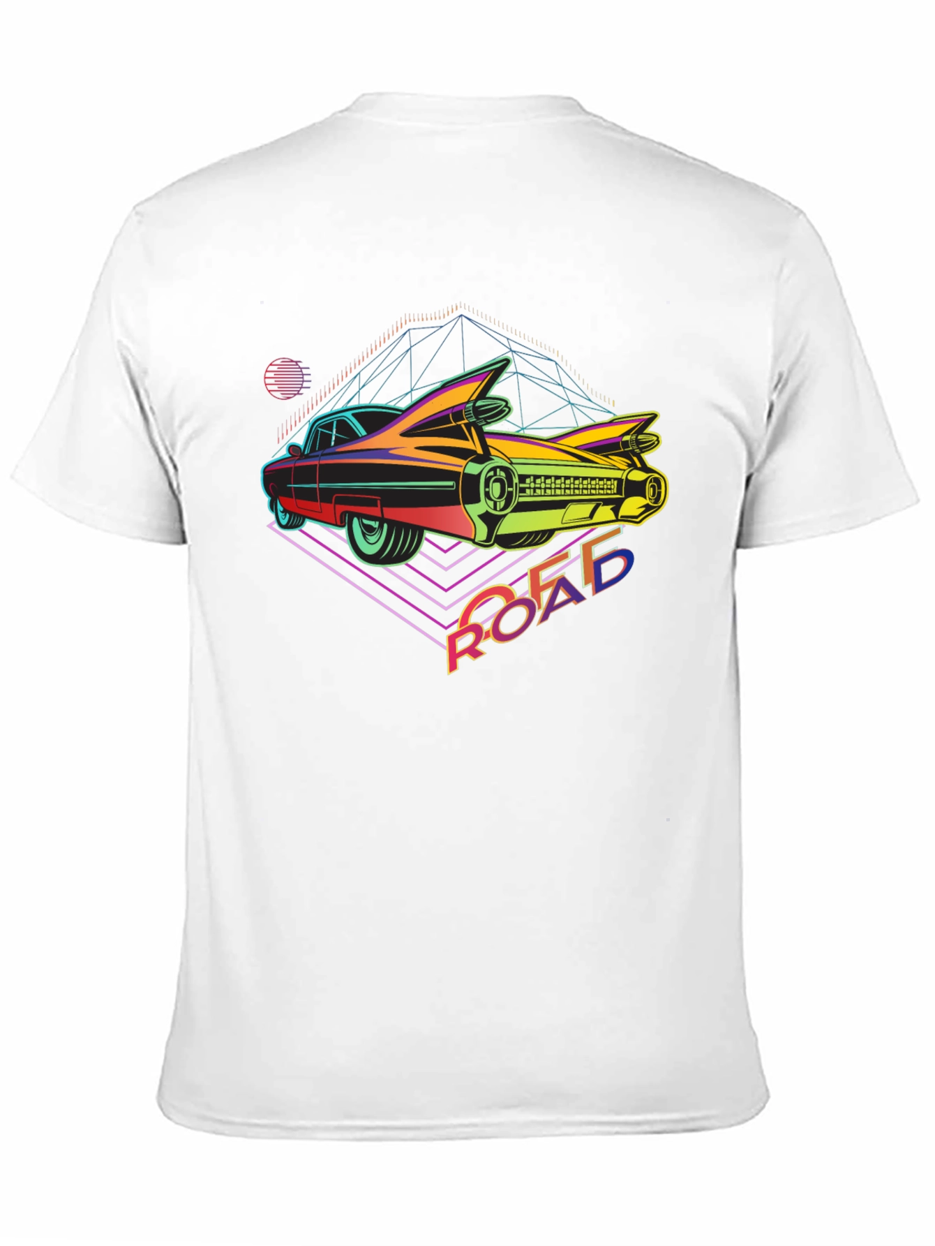 Retro Car T-Shirt - 80s Inspired Graphic Tee
