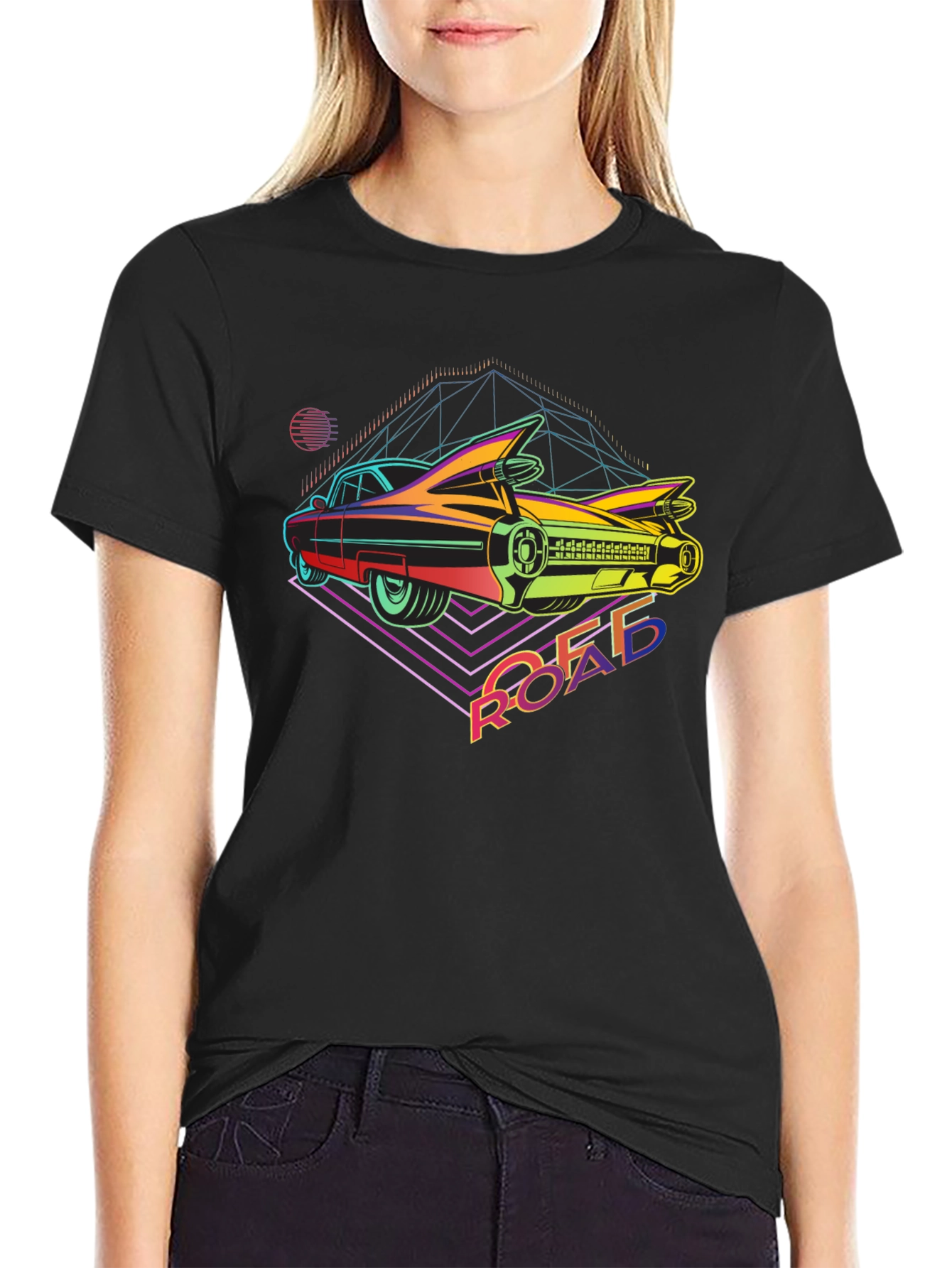 Retro Car T-Shirt - 80s Inspired Graphic Tee