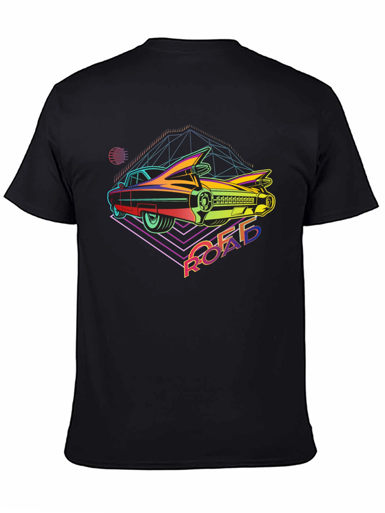 Retro Car T-Shirt - 80s Inspired Graphic Tee