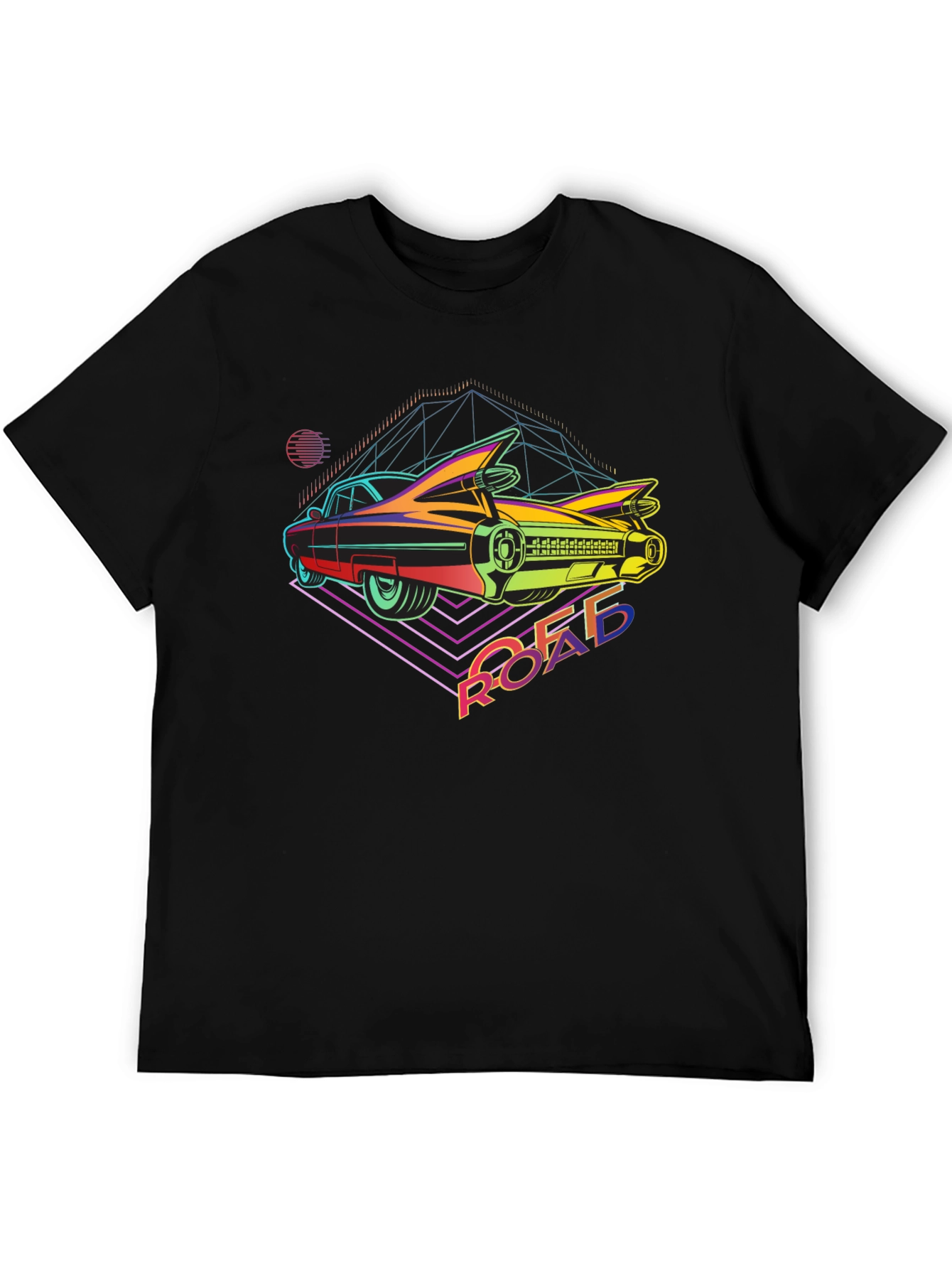 Retro Car T-Shirt - 80s Inspired Graphic Tee