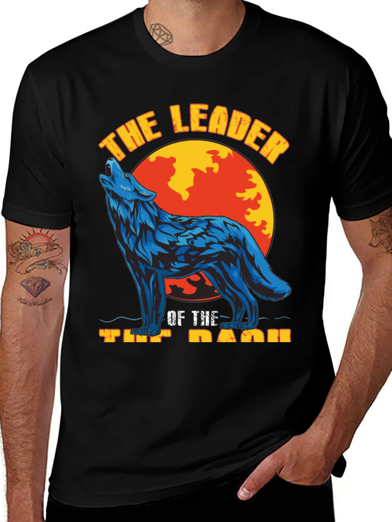 Wolf Pack Leader Graphic Tee