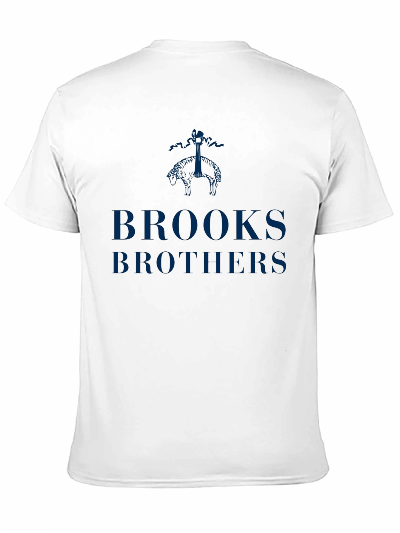 Brooks Brothers Black Graphic T-Shirt