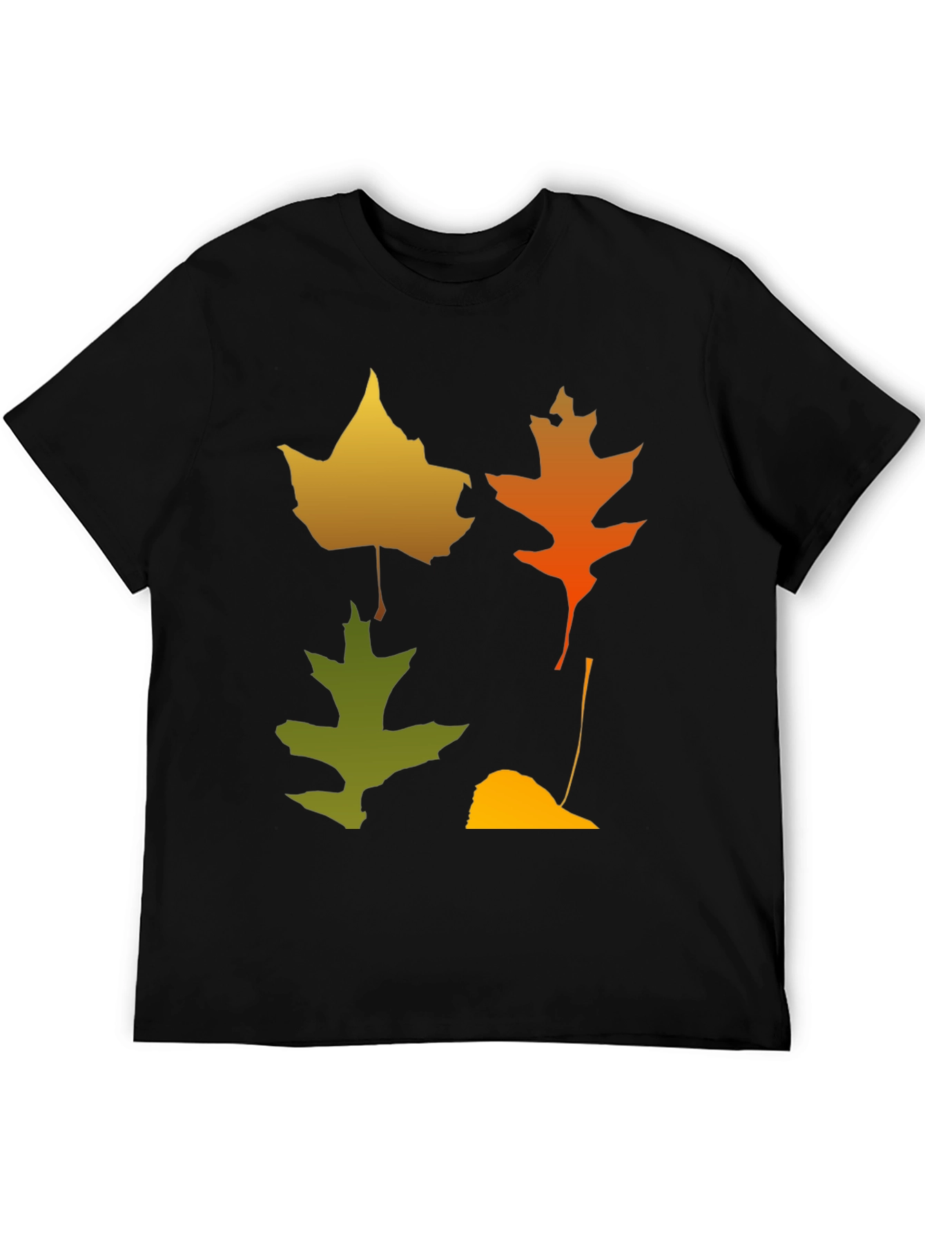 Fall Leaves Graphic Tee - Autumn Style Shirt