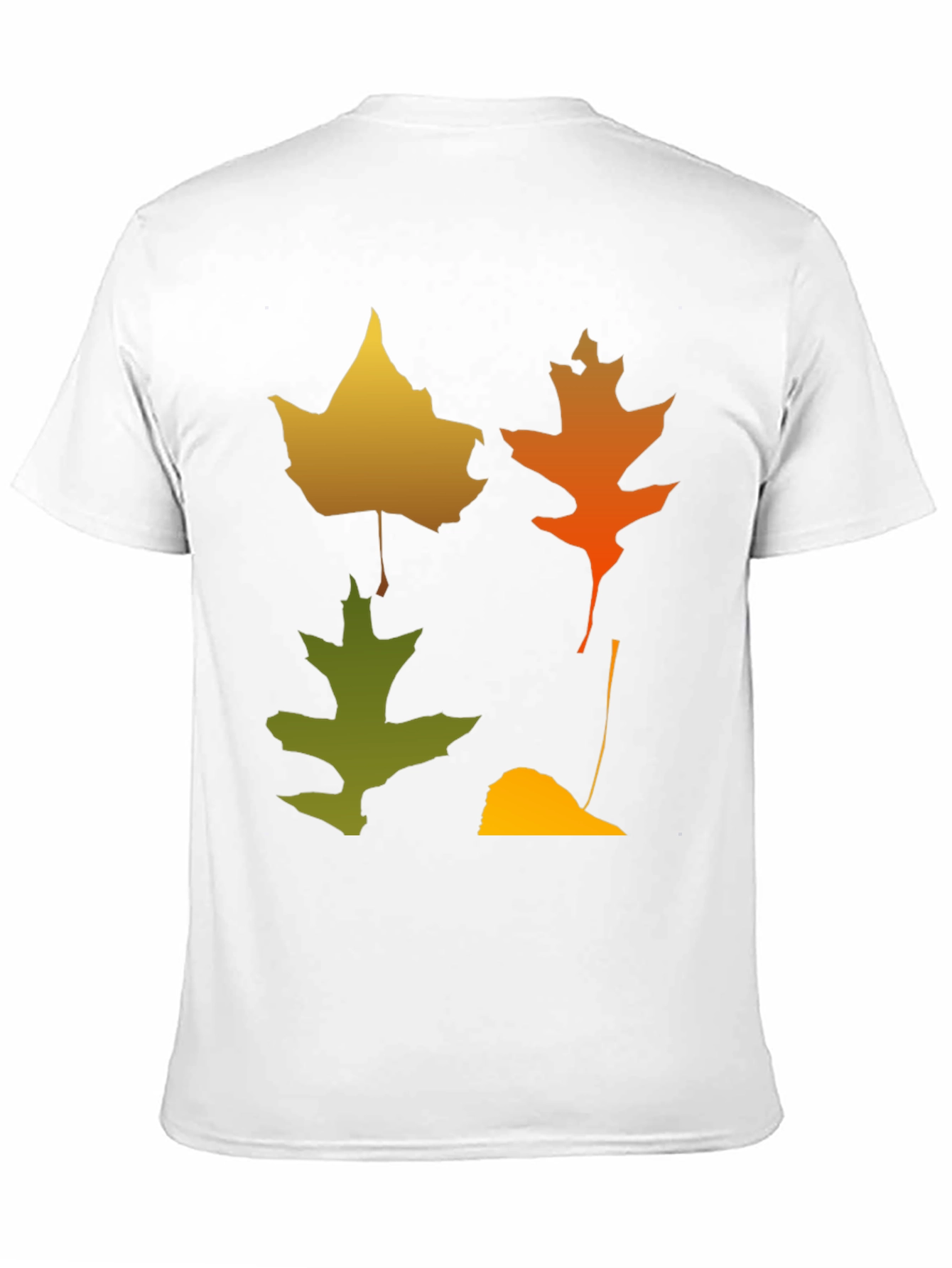 Fall Leaves Graphic Tee - Autumn Style Shirt