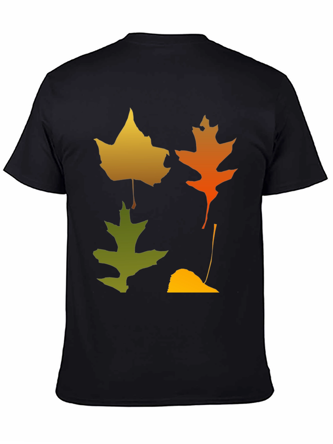Fall Leaves Graphic Tee - Autumn Style Shirt