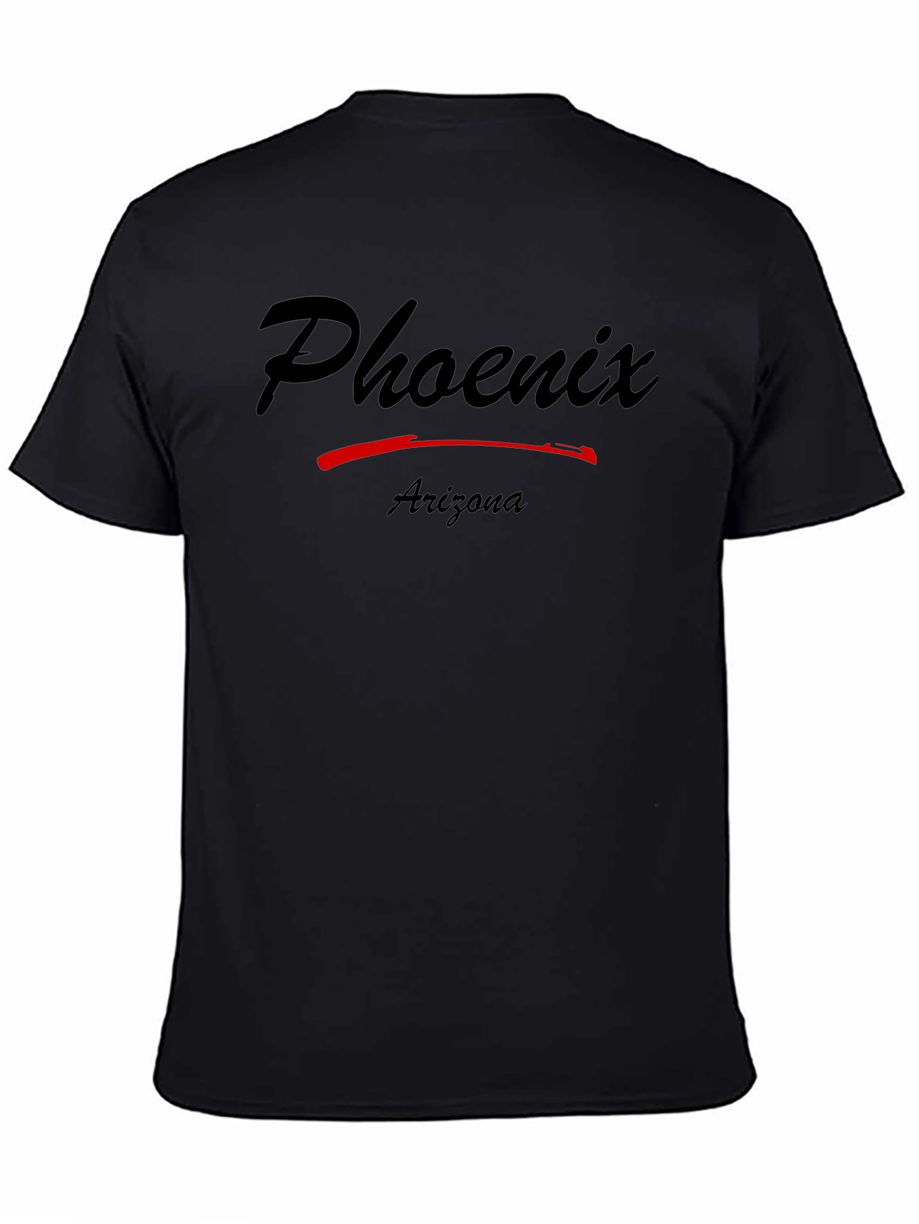 Phoenix Arizona Black Graphic T-Shirt