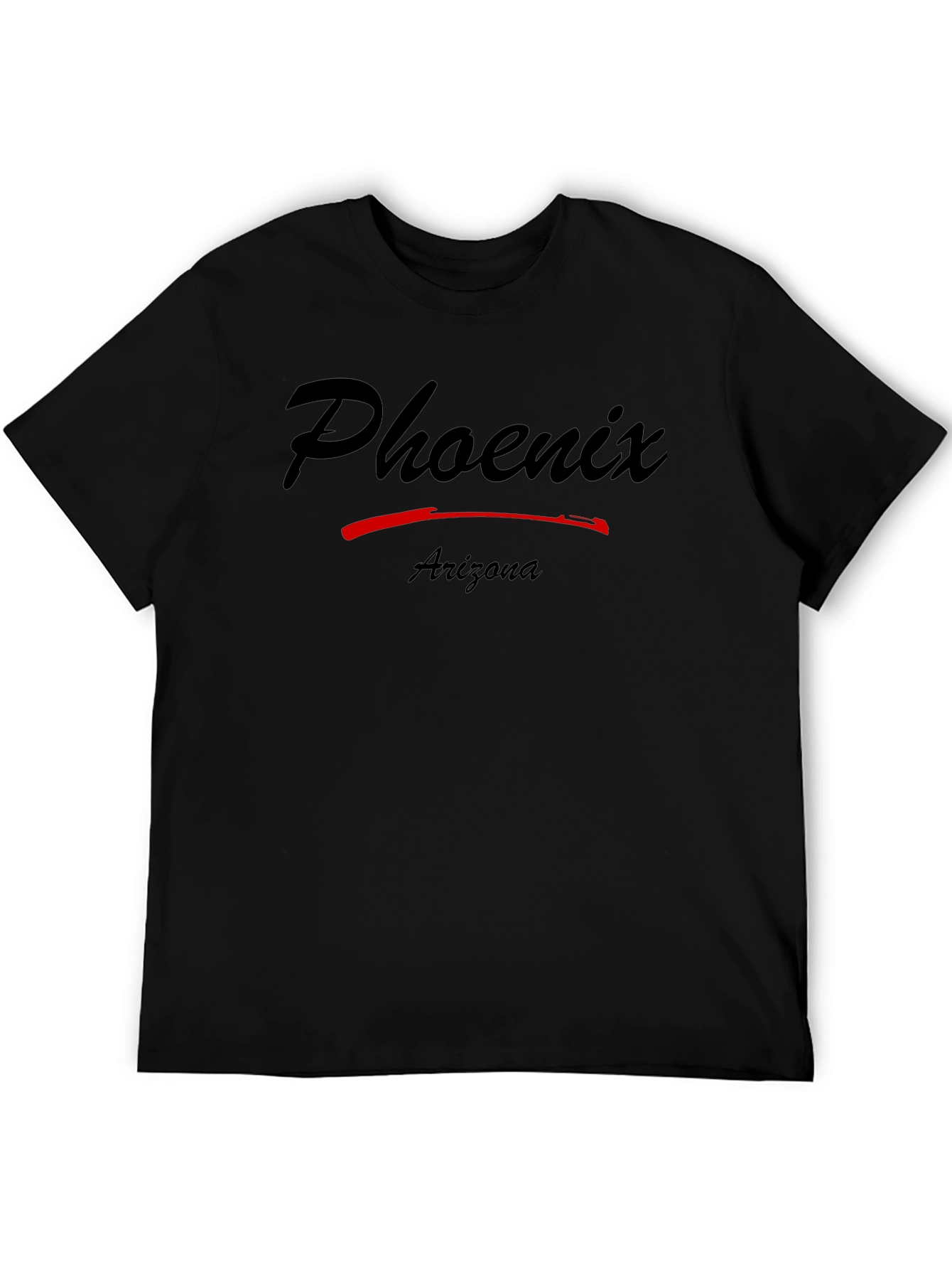 Phoenix Arizona Black Graphic T-Shirt