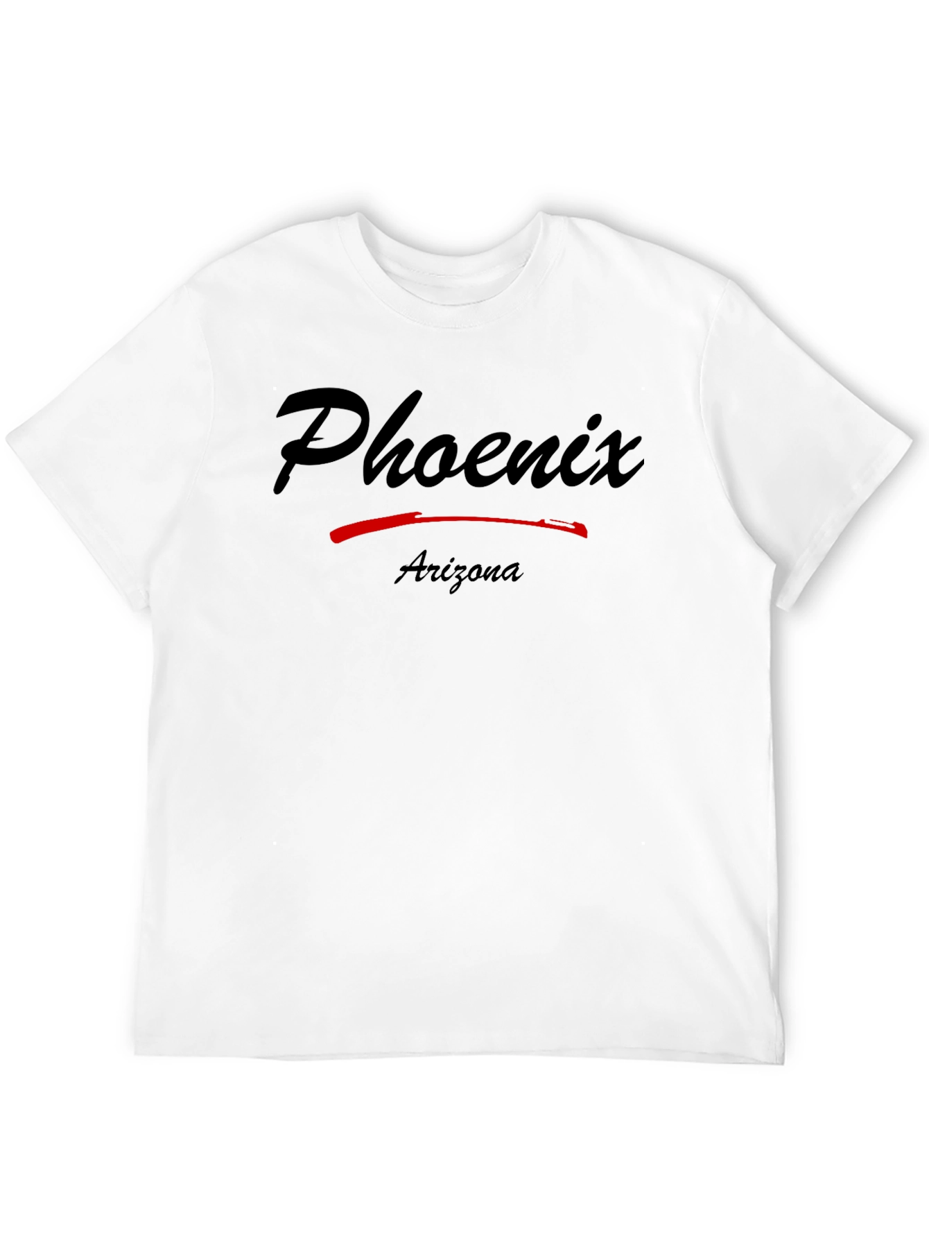 Phoenix Arizona Black Graphic T-Shirt