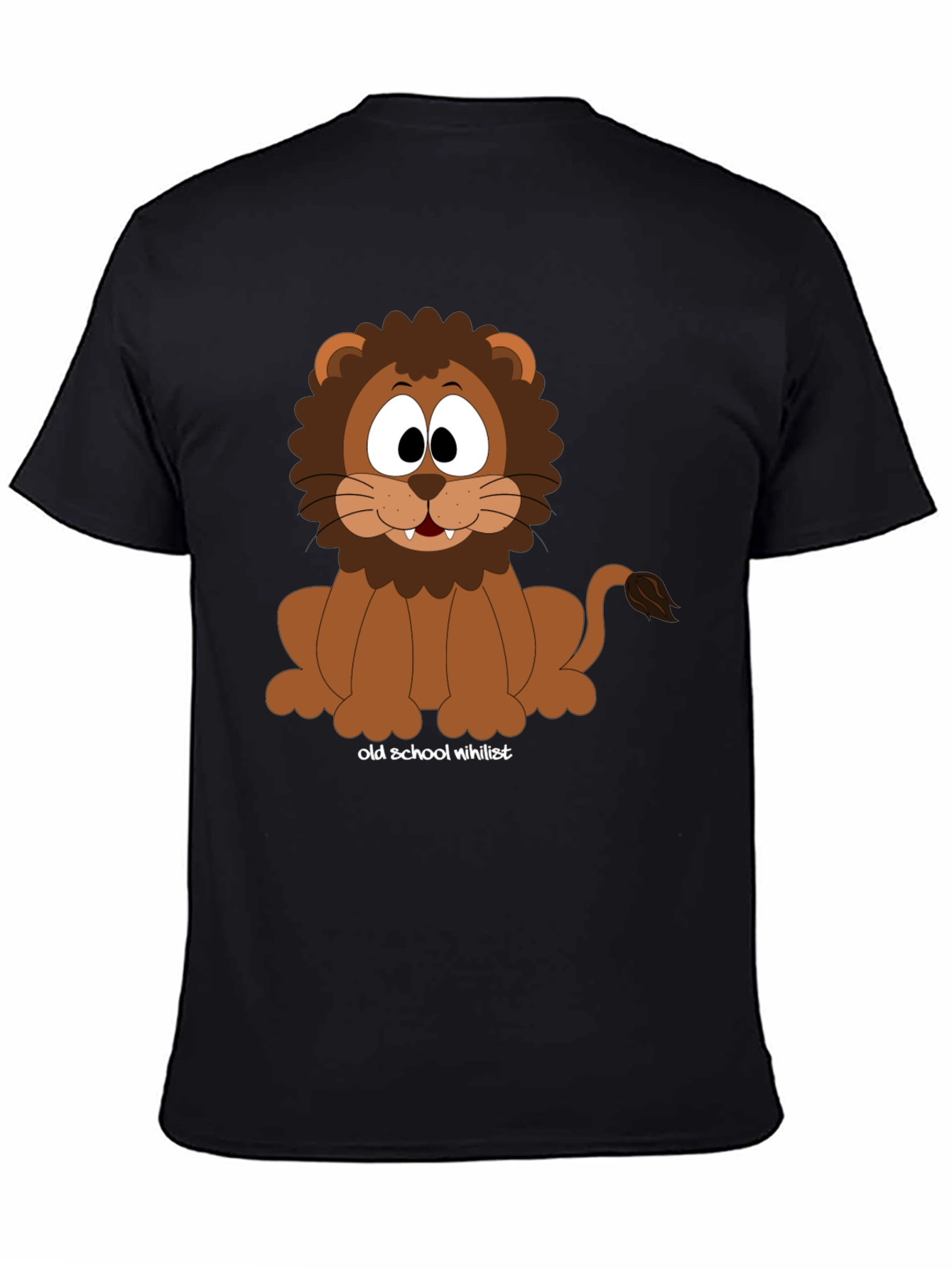 Cartoon Lion T-Shirt - Old School Nihilist
