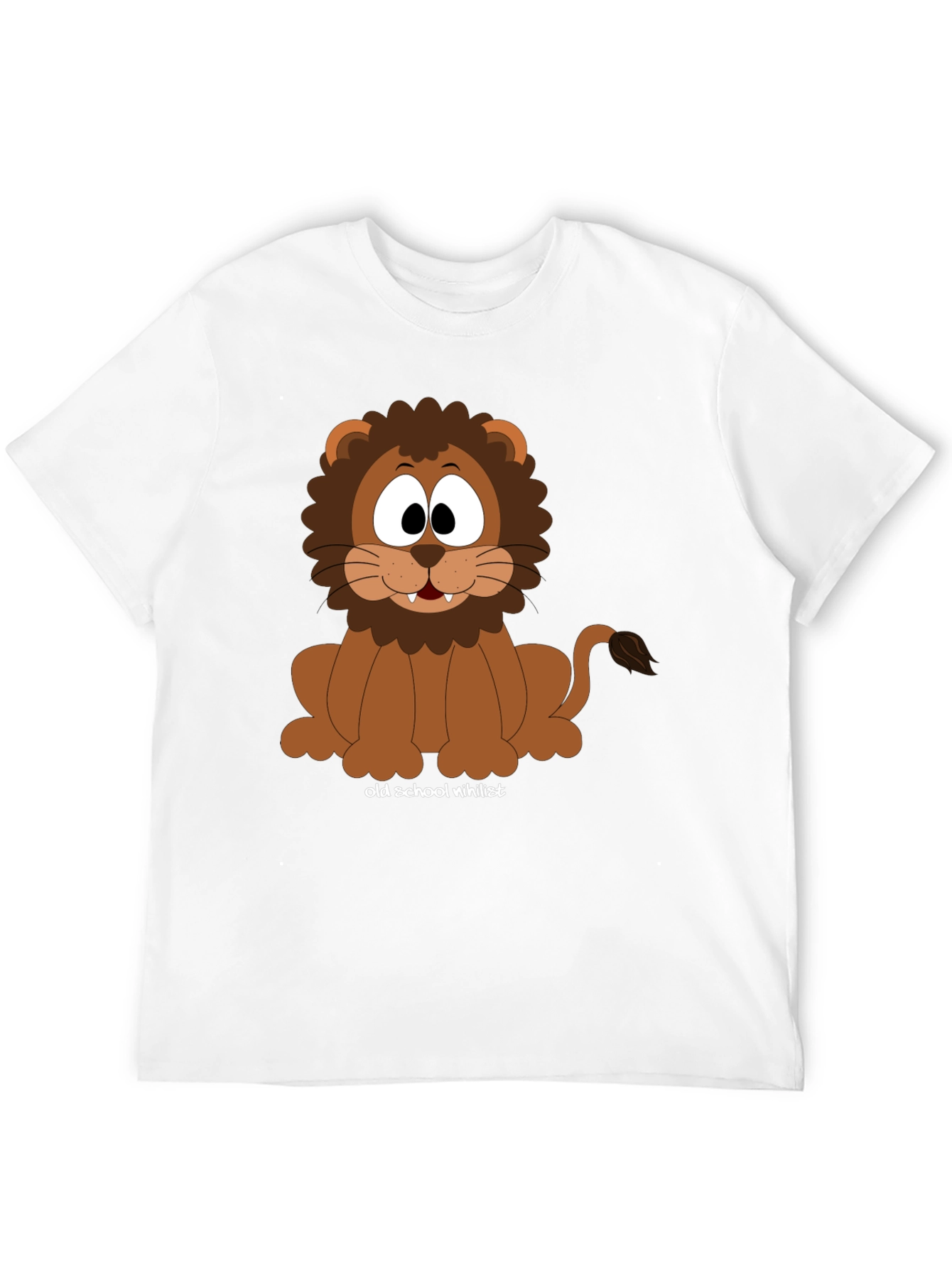 Cartoon Lion T-Shirt - Old School Nihilist